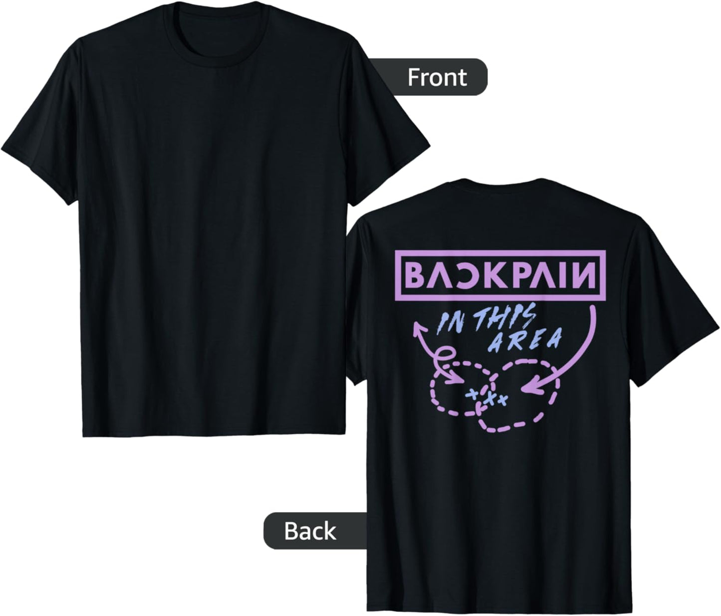 Back Pain In This Area (on back) T-Shirt