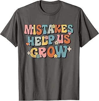 Daisy Positive Growth Mindset Retro Teacher Back To School T-Shirt for Men Women Girls Kids