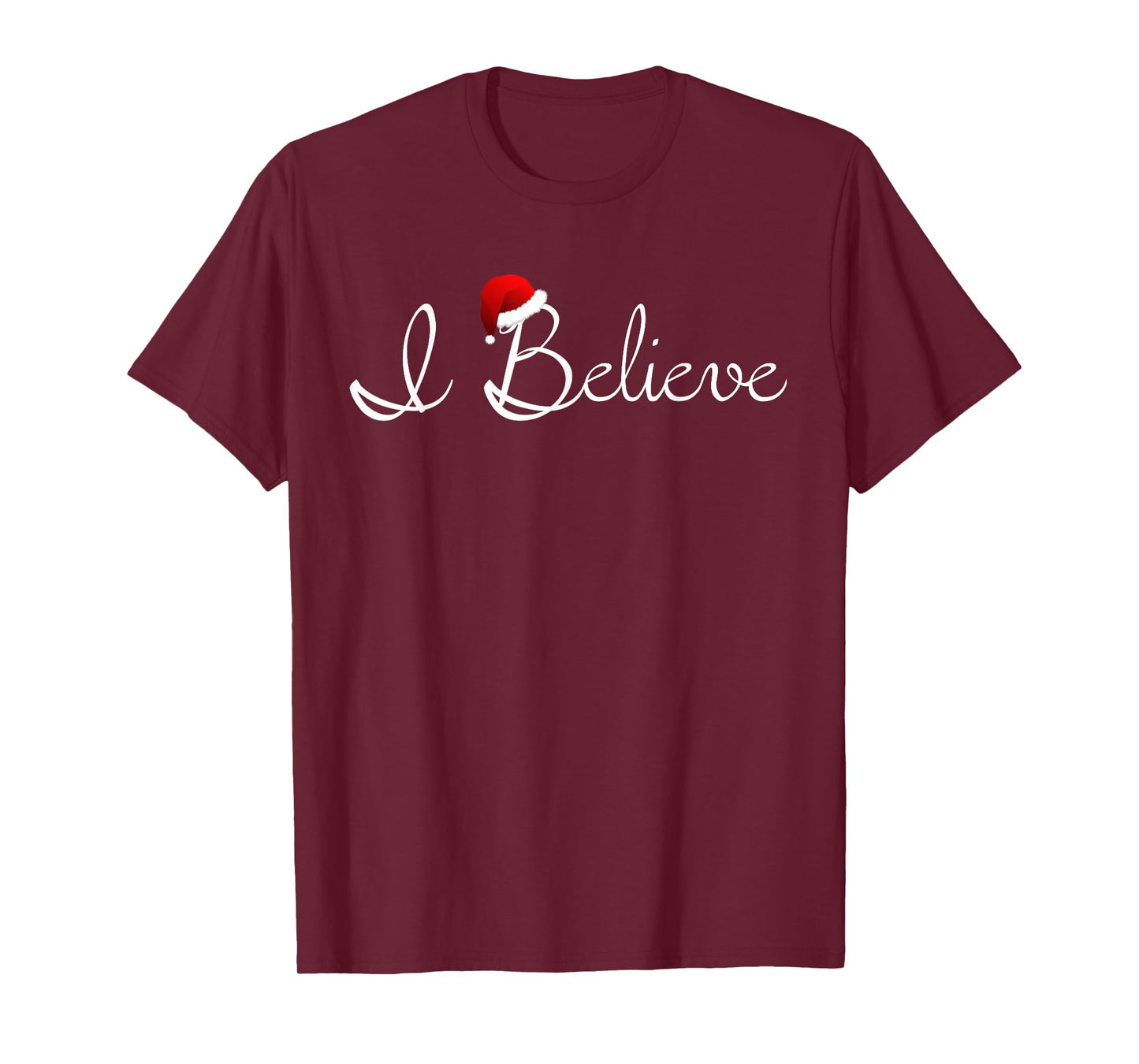 I Believe Christmas Shirt - Santa Magic Christmas T-Shirt T-Shirt