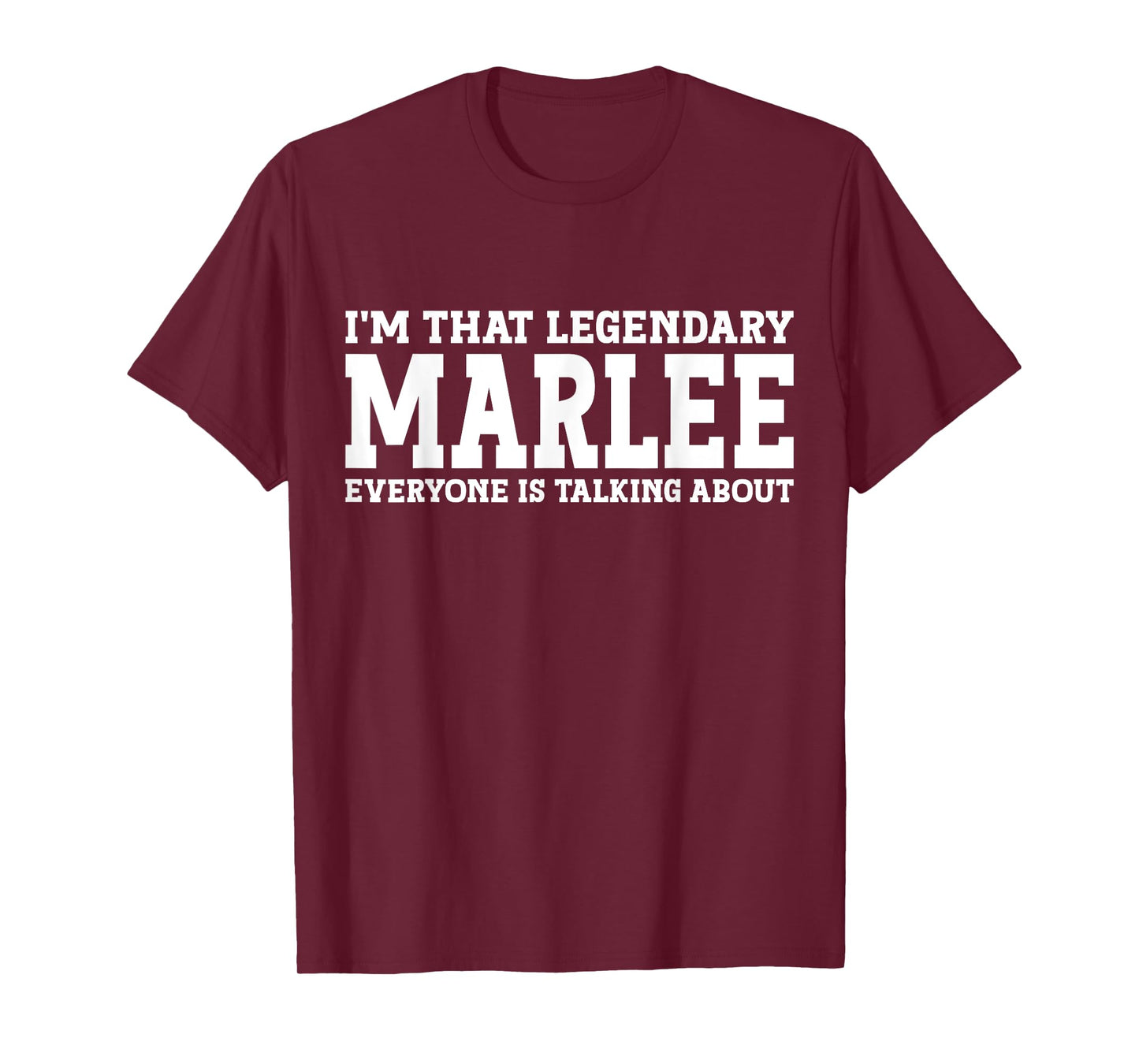 Marlee Personal Name First Name Funny Marlee T-Shirt