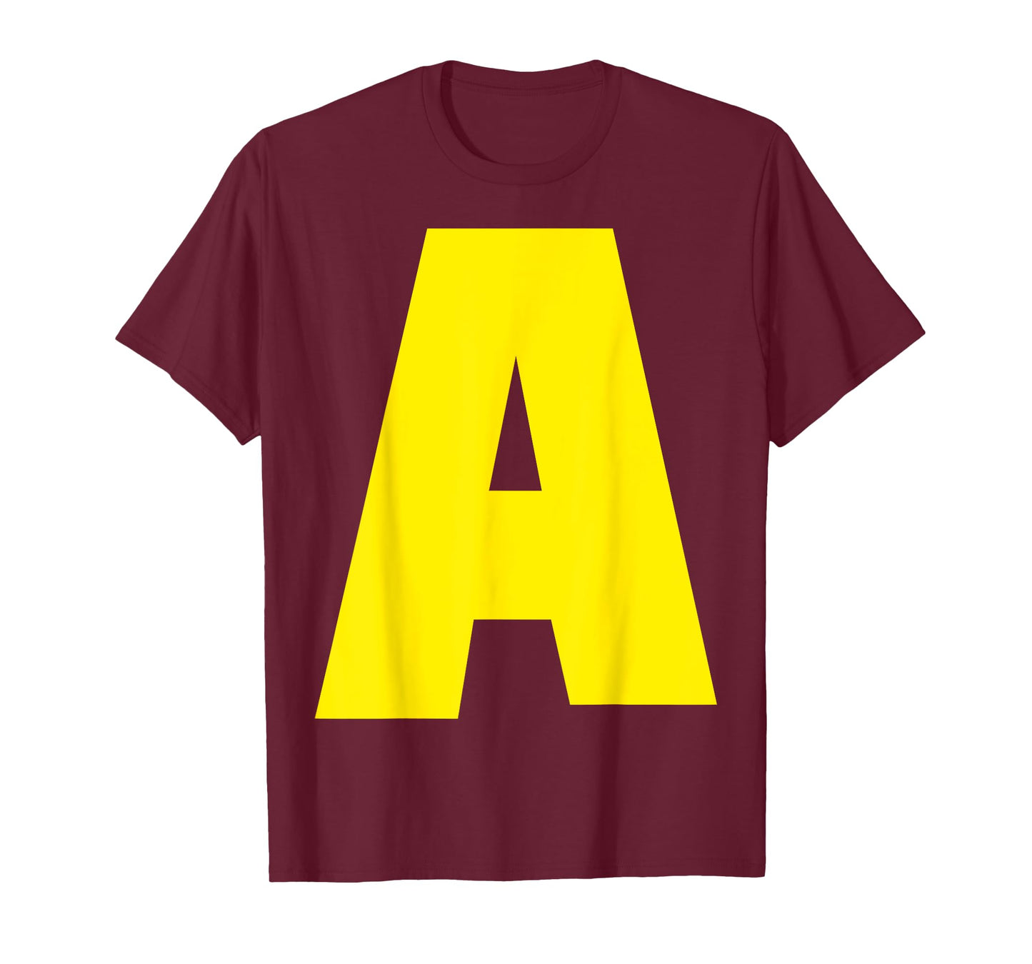 "A" Letter Chipmunk Group Matching Funny Halloween Letter A T-Shirt