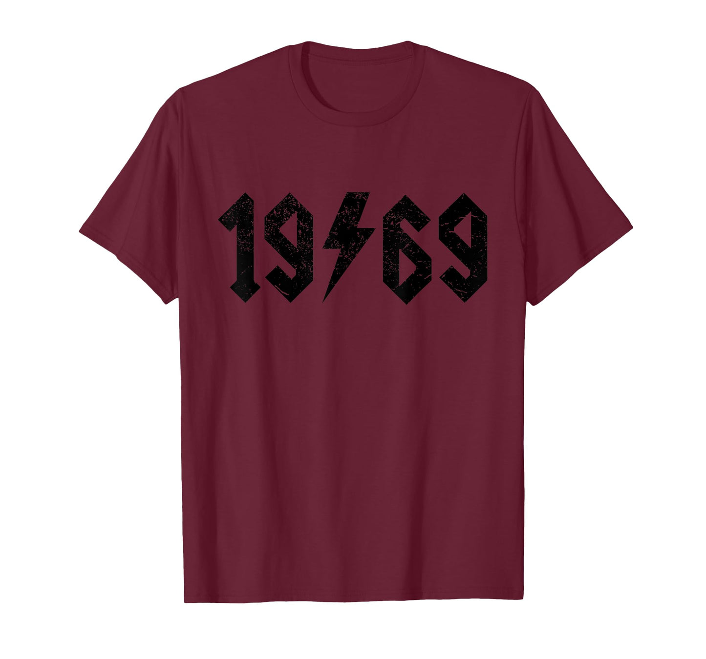 Vintage 1969 Rock Band 52nd Birthday 52 Years Old Born 69 T-Shirt