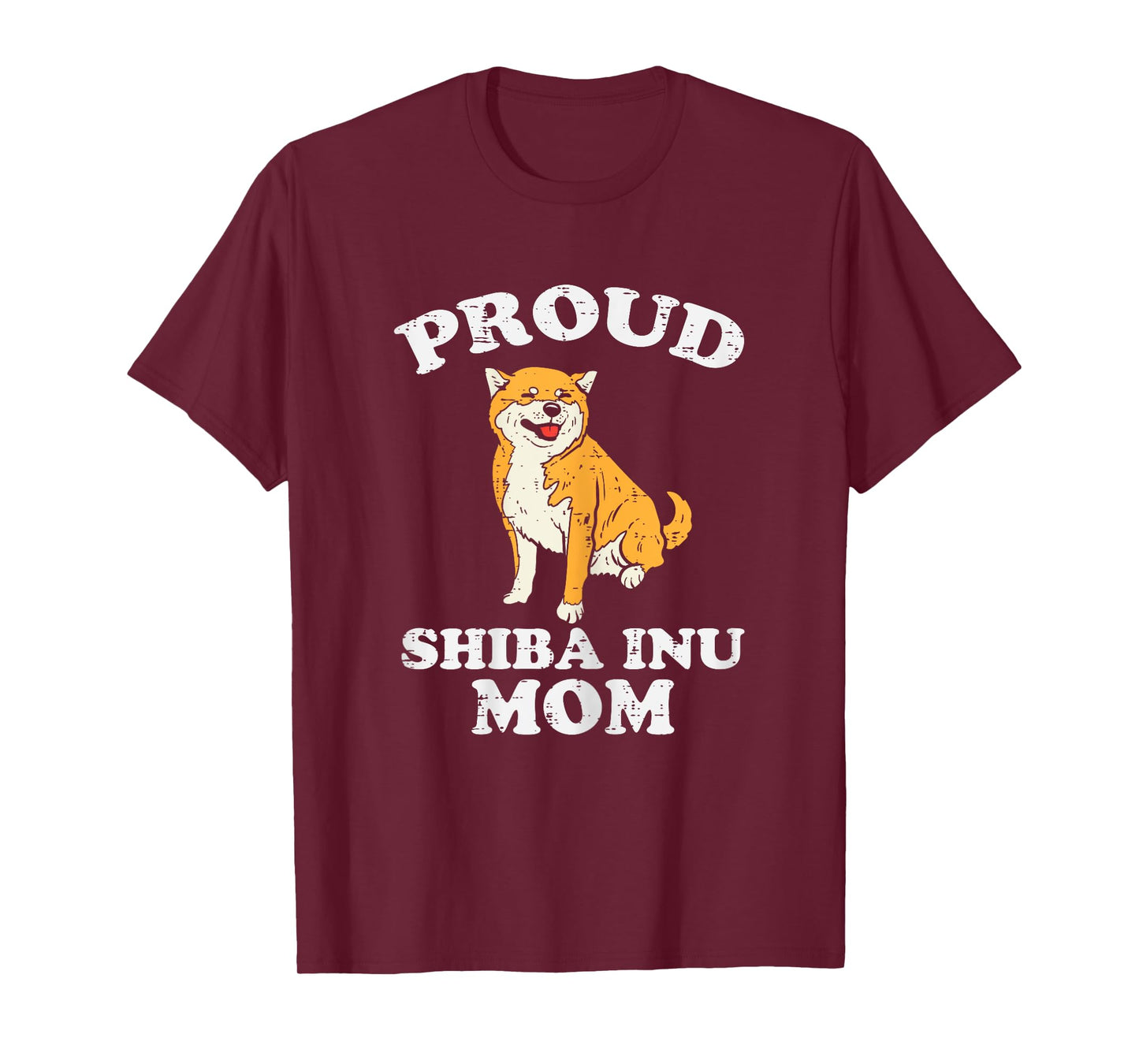 Proud Shiba Inu Mom Kawaii Japanese Dog Akita Women Gift T-Shirt