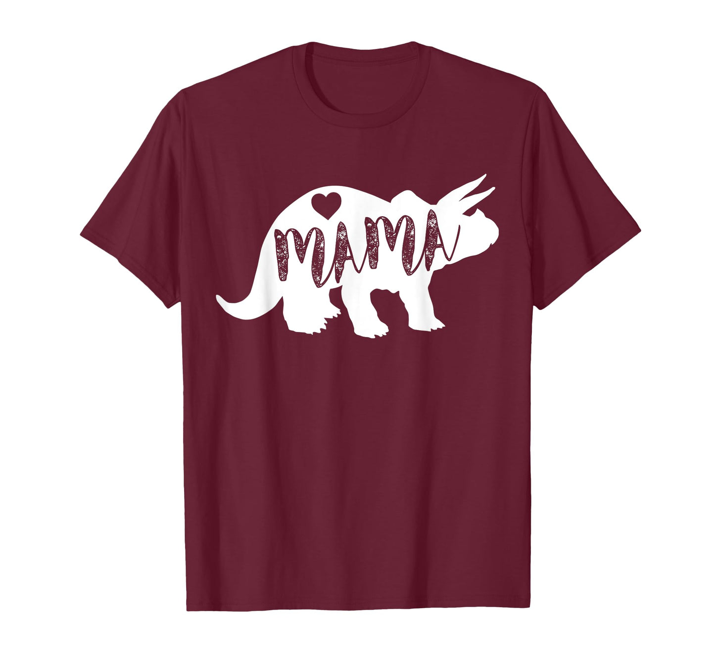 Mama Triceratops Dinosaur T-Shirt Funny Gift For Mother Day T-Shirt