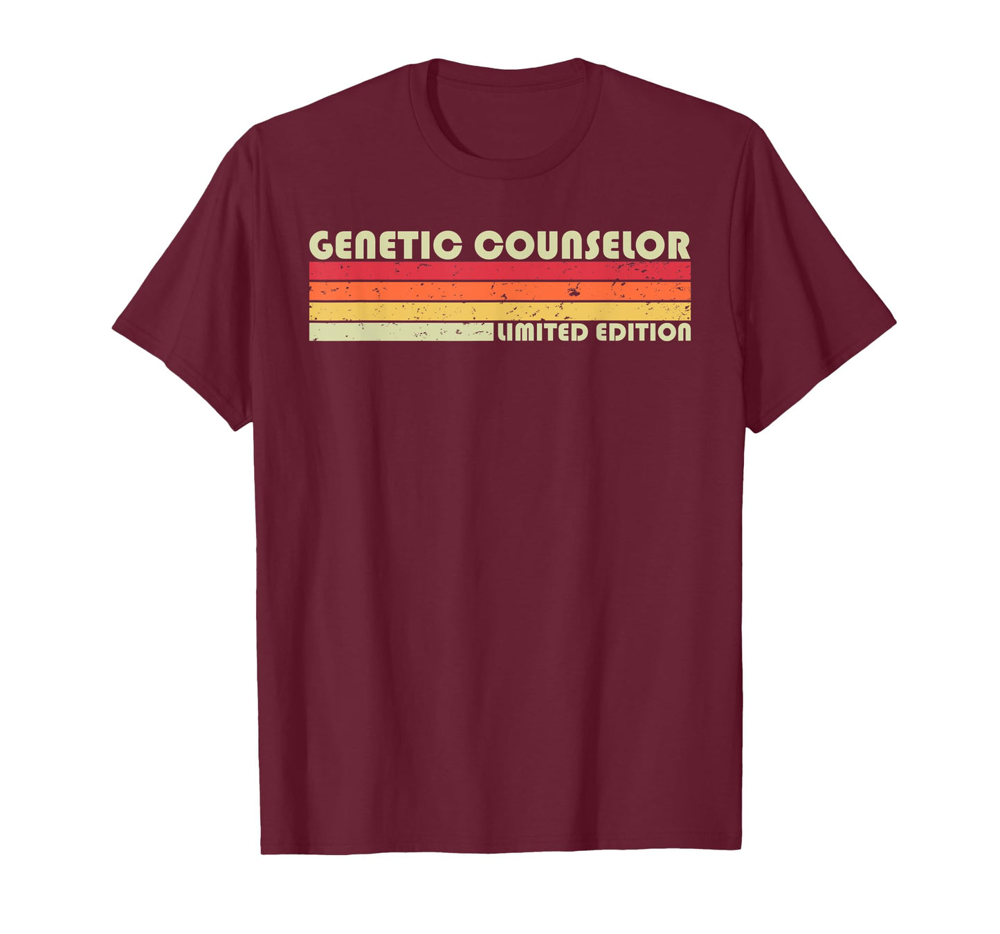 GENETIC COUNSELOR Funny Job Title Profession Birthday Worker T-Shirt