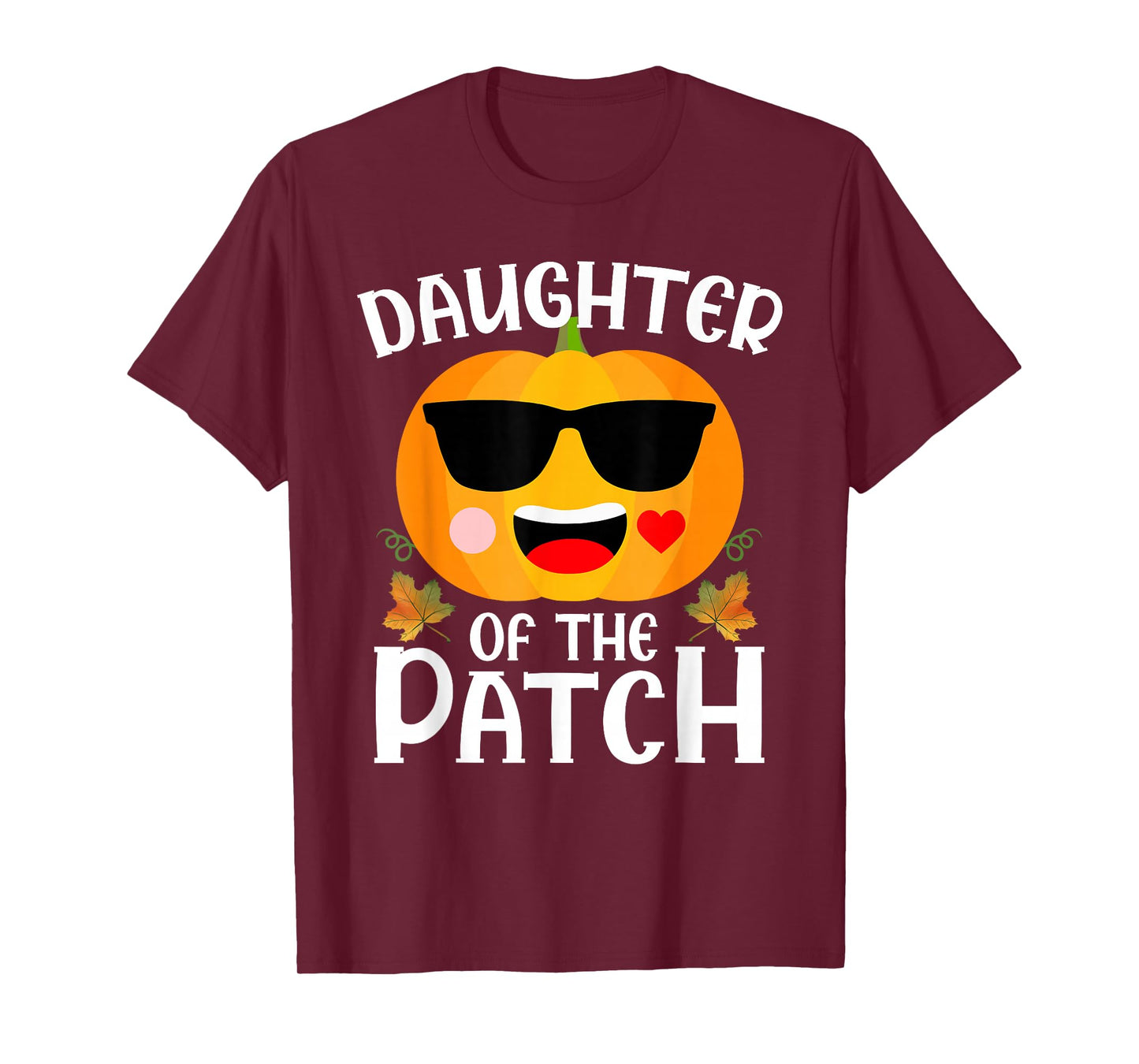 Pumpkin Daughter of The Patch Halloween Family Matching T-Shirt