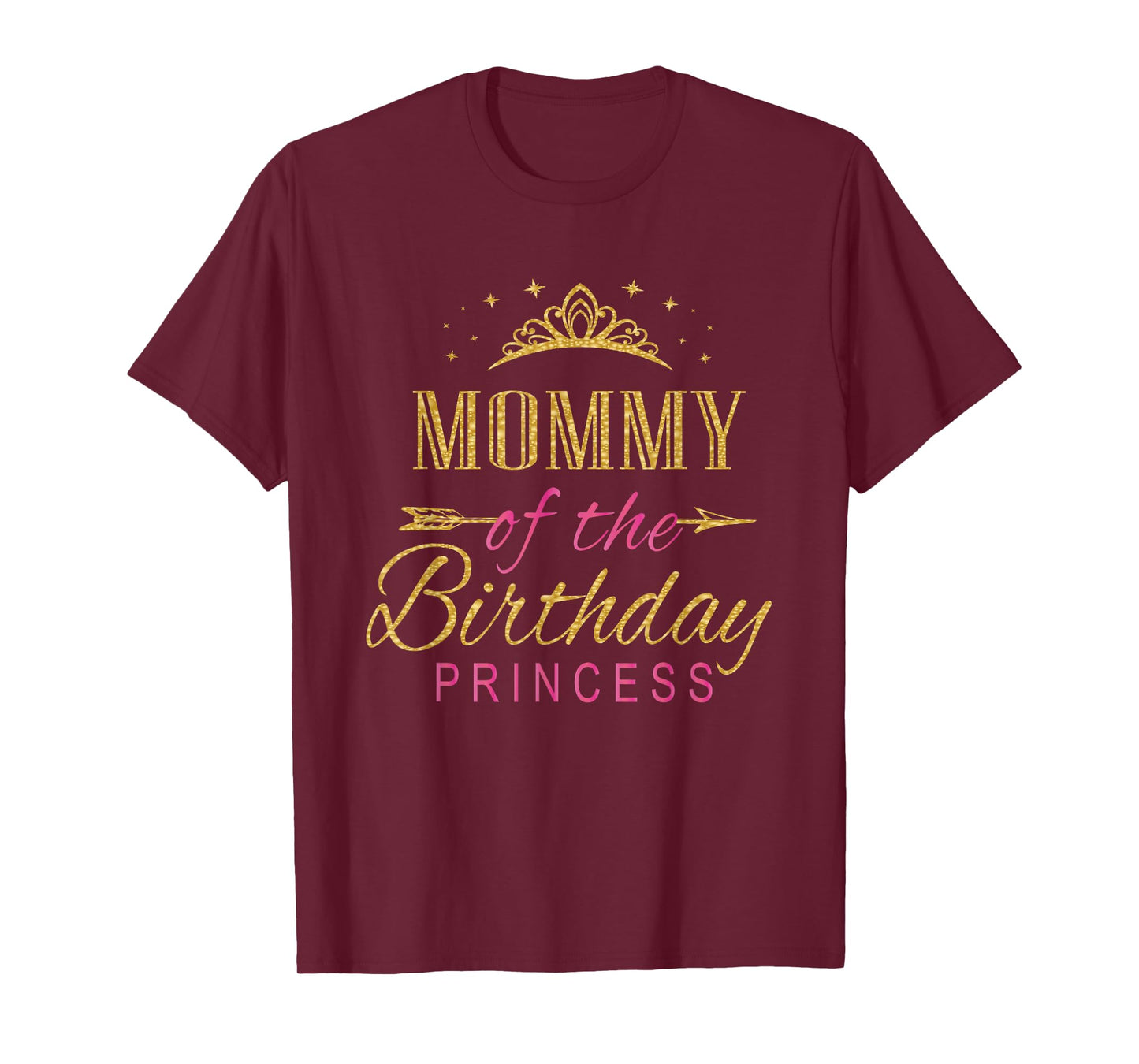 Mommy Of The Birthday Princess Girls Party T-Shirt