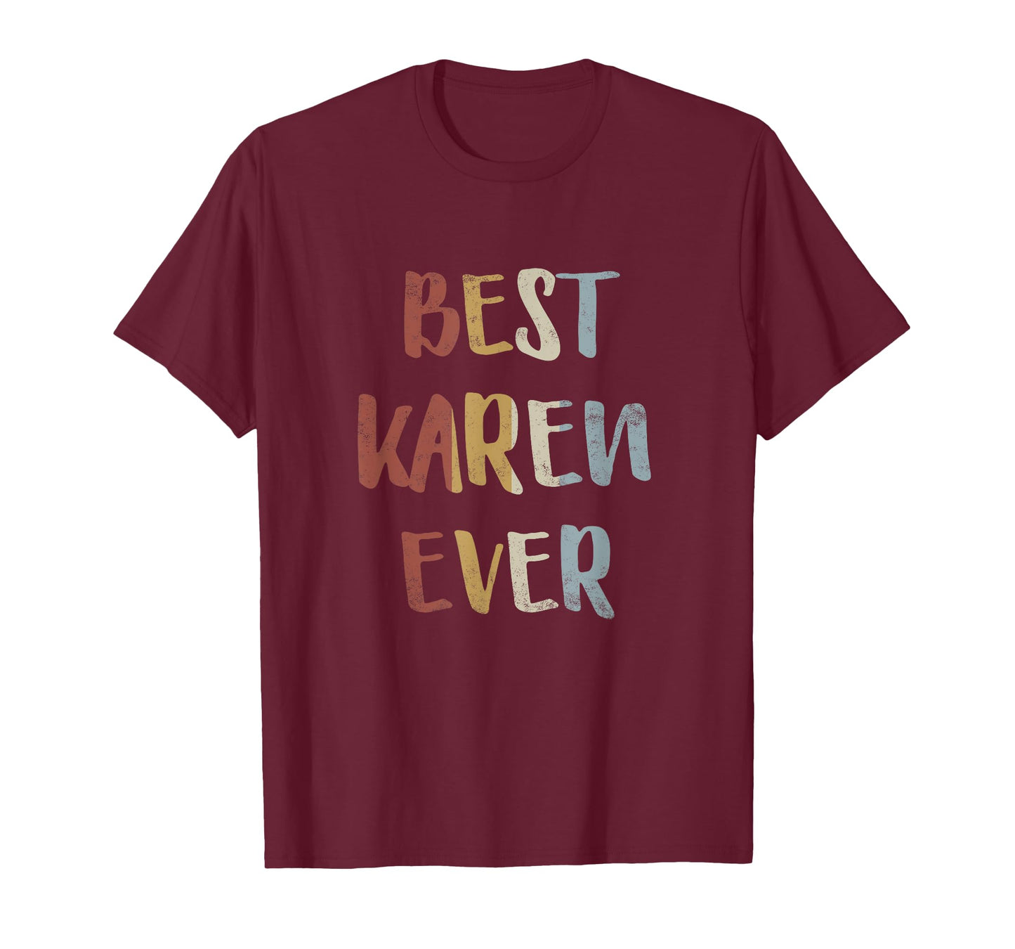 Best Karen Ever Retro Vintage First Name Gift T-Shirt