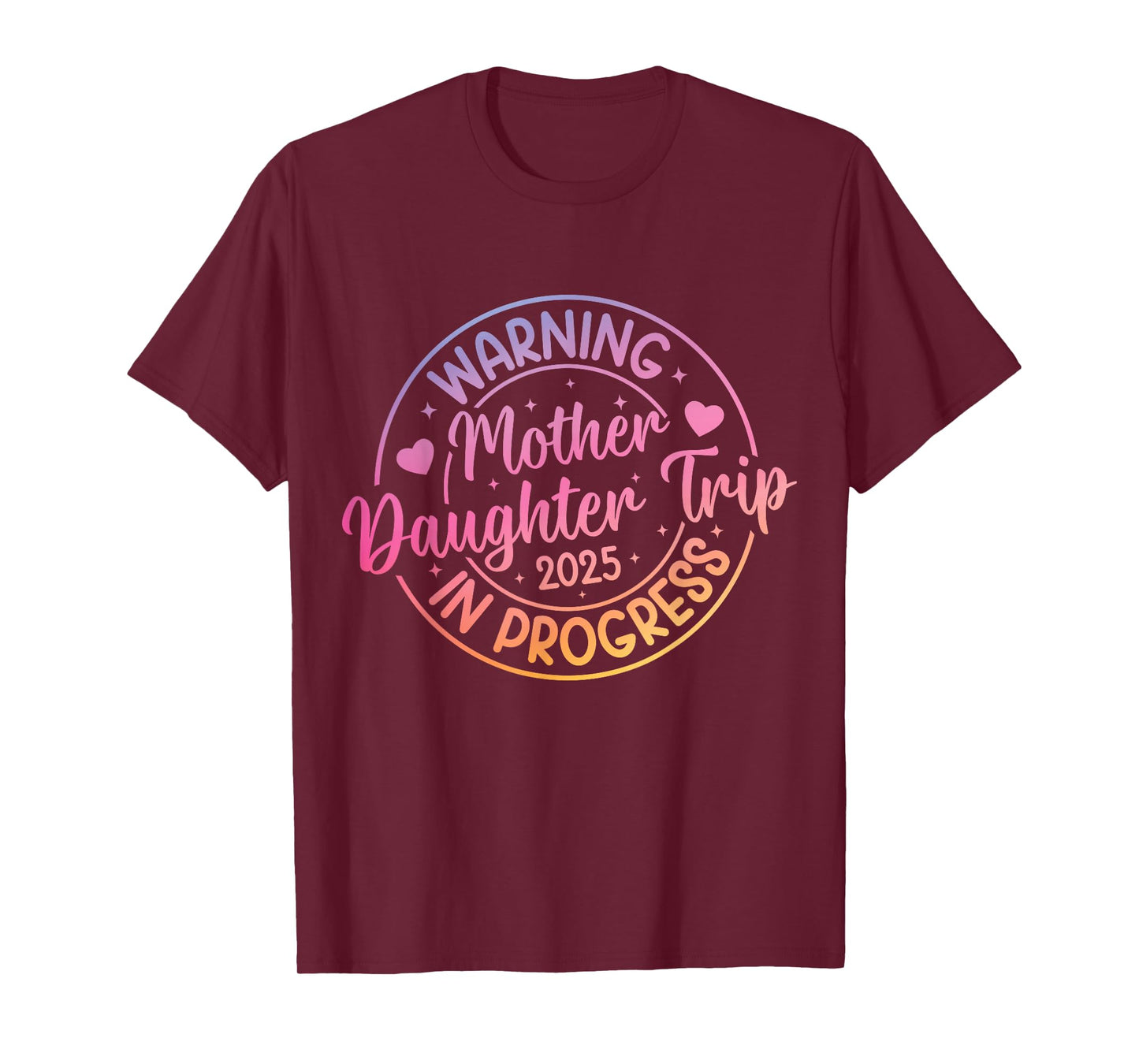 Mother Daughter Trip 2025 Summer Vacation Matching T-Shirt