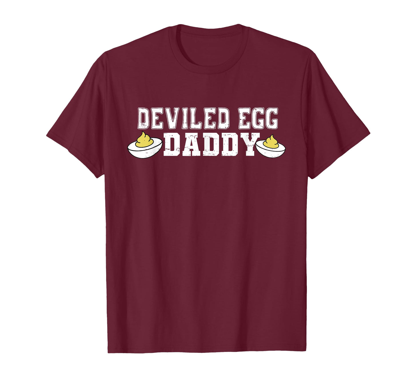Retro Deviled Egg Daddy Funny Thanksgiving Fathers Day T-Shirt
