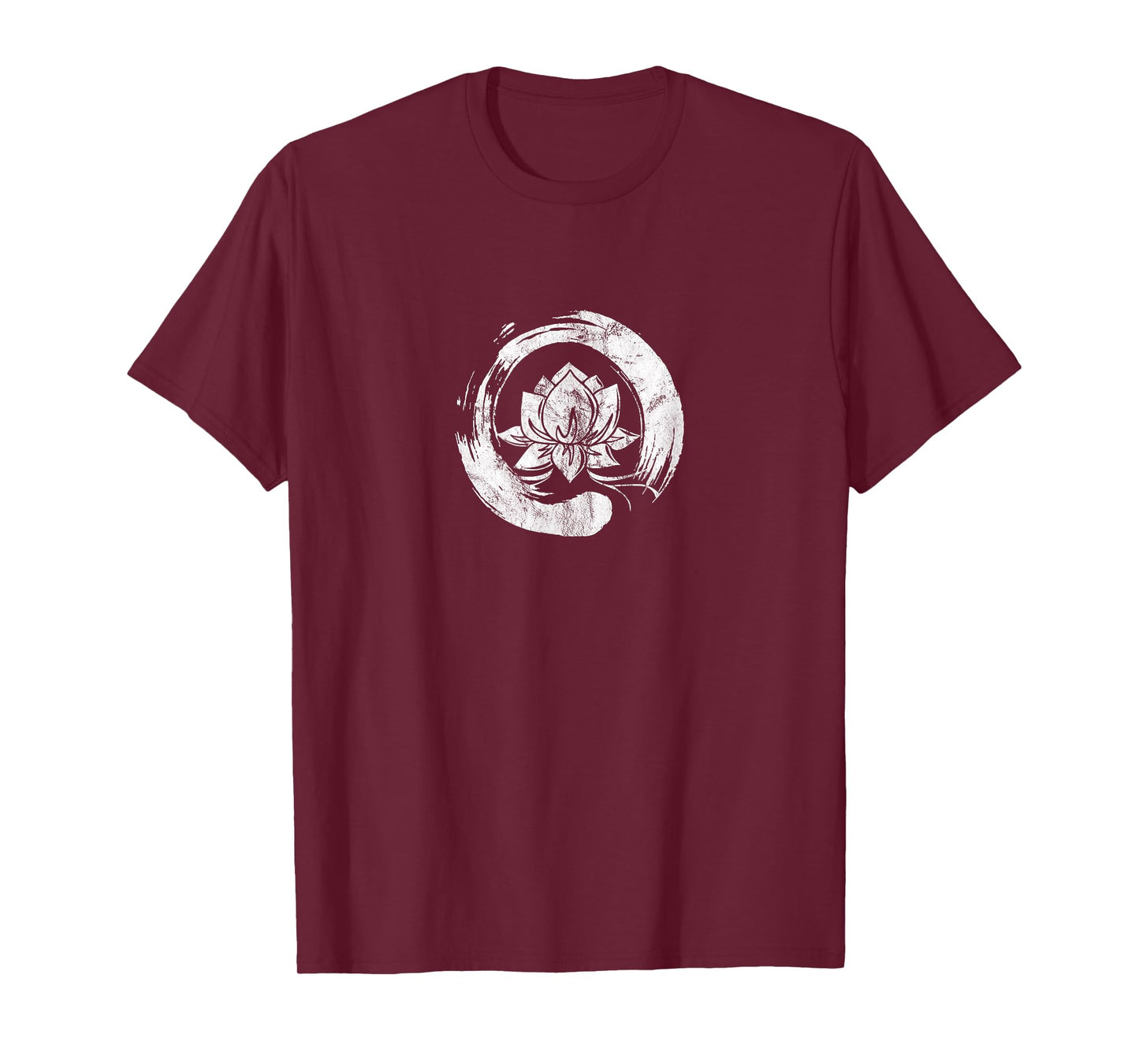 Enso Zen Circle of Enlightenment Lotus Vintage T-shirt T-Shirt