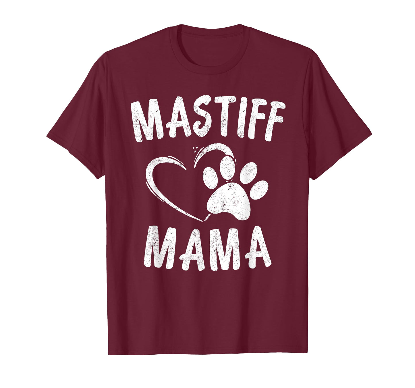 English Mastiff Mama Gift Pet Lover Apparel Dog Mastiffs Mom T-Shirt