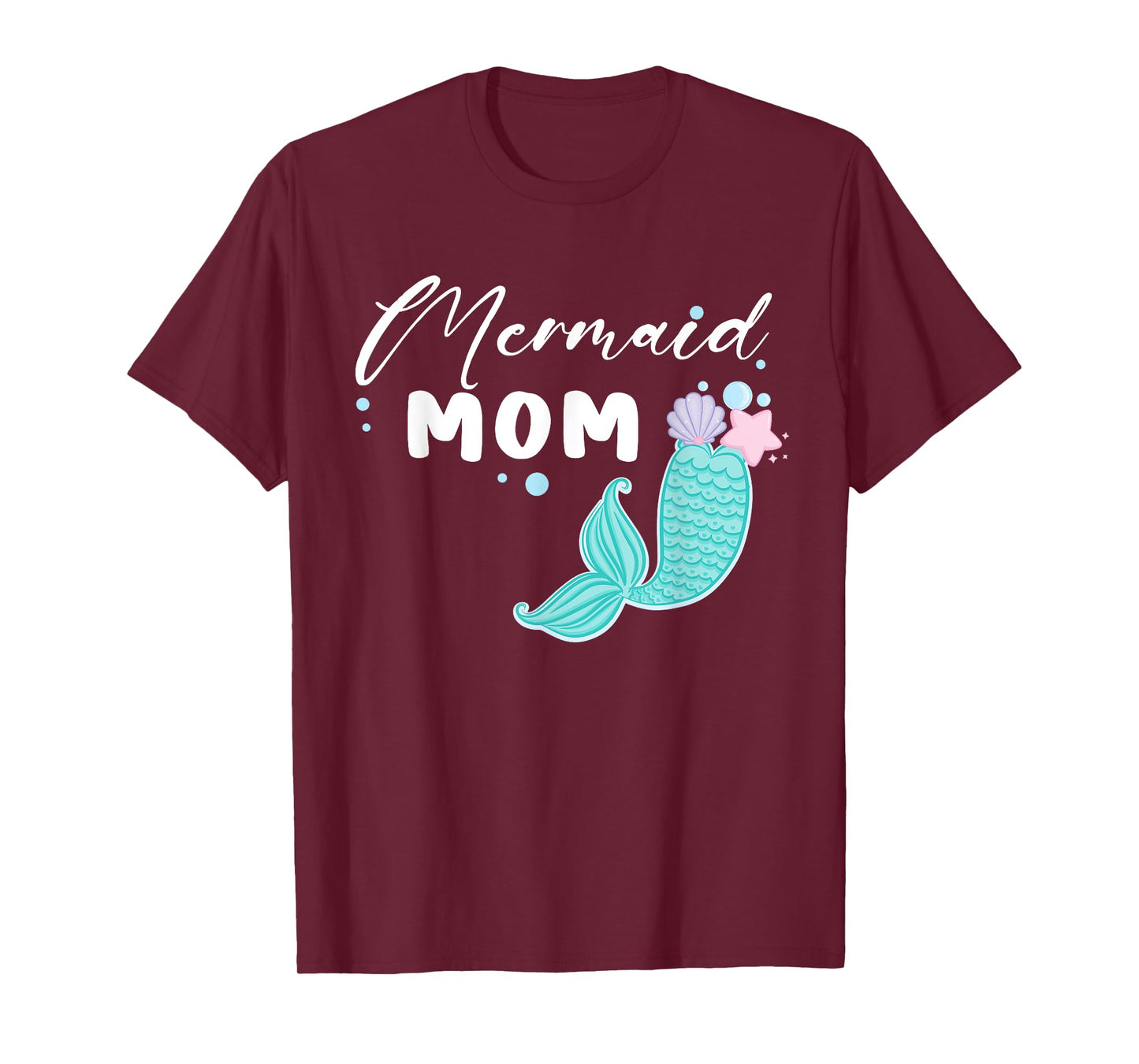 Funny Mom Mermaid Matching Family Party Mother's Day T-Shirt