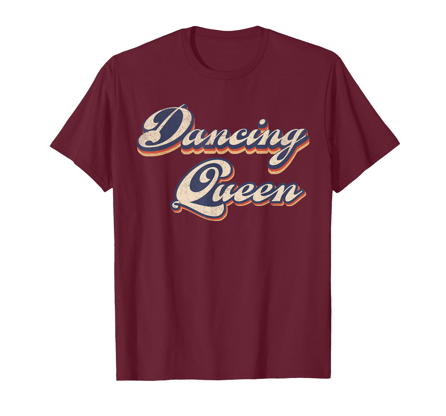 Dancing Queen Retro Dance Mom Vintage Dancing 70s T-Shirt