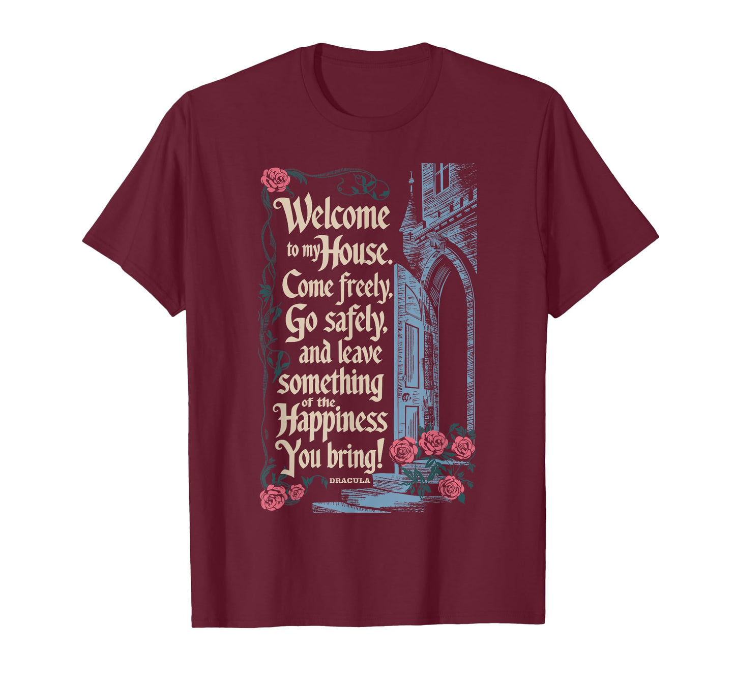 Dracula Horror Bram Stoker Vampire T-Shirt