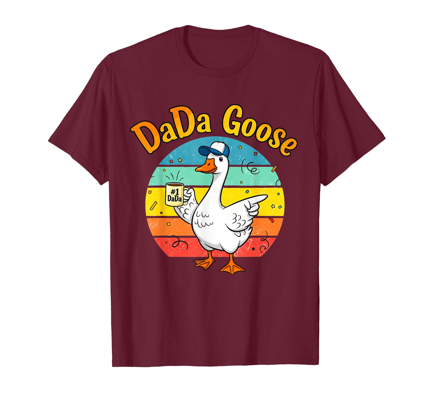 Silly Goose Dada 1st Birthday Matching Family Party T-Shirt