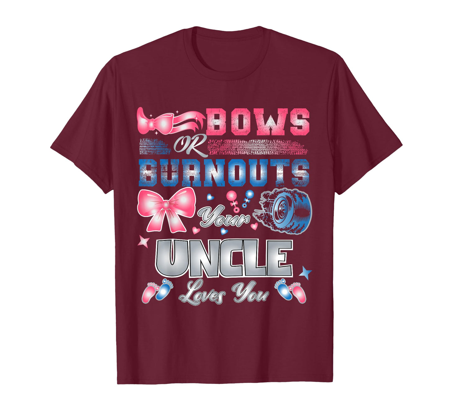 Keeper Of The Gender Bows Or Burnouts Your Uncle Loves You T-Shirt