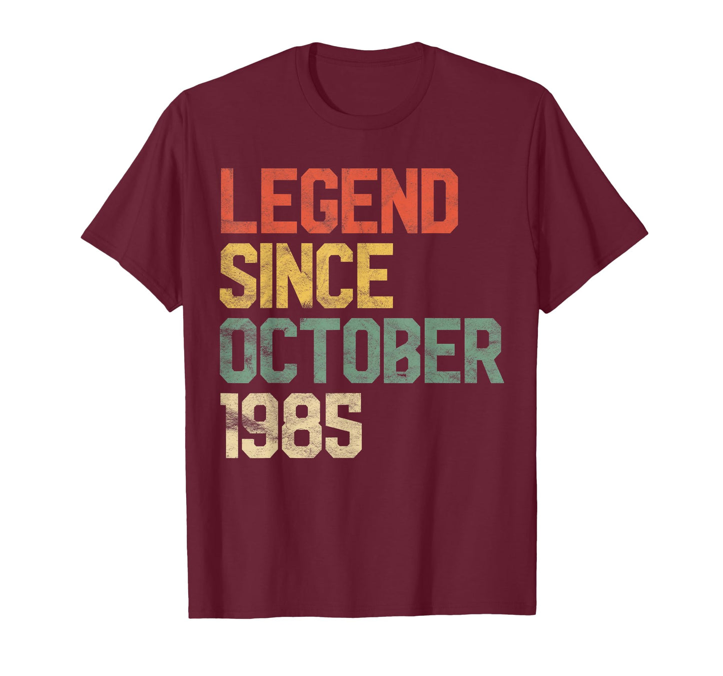 Legend Since October 1985 35th Birthday Gift 35 Year Old T-Shirt