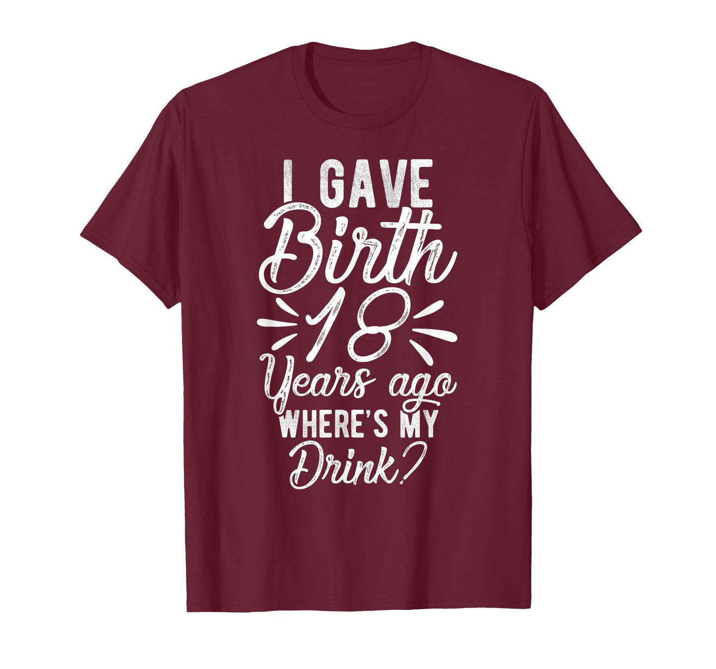 18th Birthday Mom of 18 Year Old Son Daughter Birthday T-Shirt
