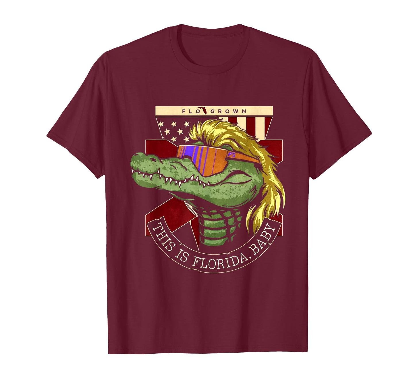 This Is Florida Baby Funny Crocodile T-Shirt