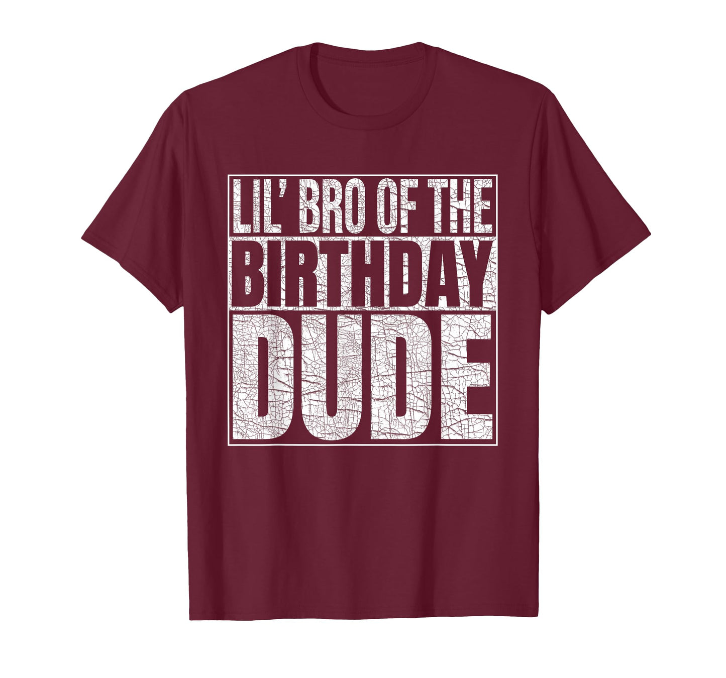 Lil Bro of the Birthday Dude Lil Brother of the Birthday Boy T-Shirt