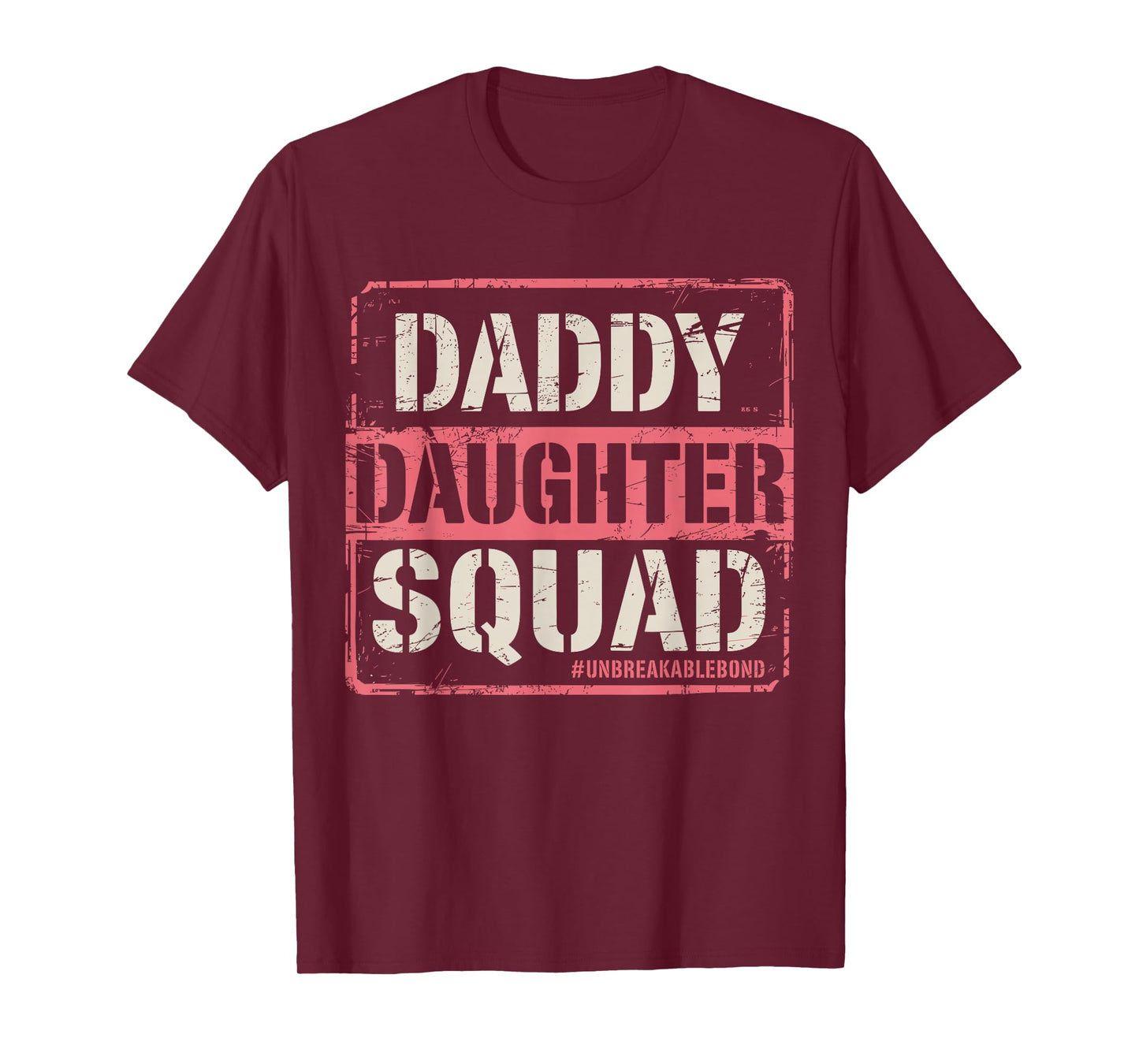Daddy Daughter Squad Fathers Day Matching Dad and Daughter T-Shirt