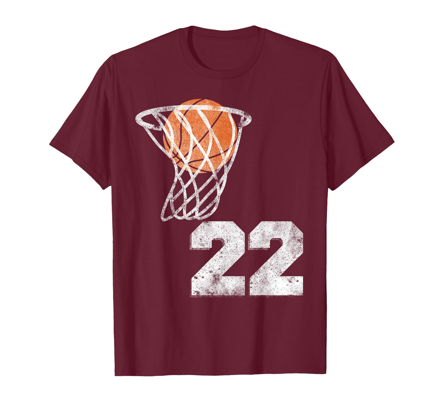 Vintage Basketball Jersey Number 22 Player Number T-Shirt