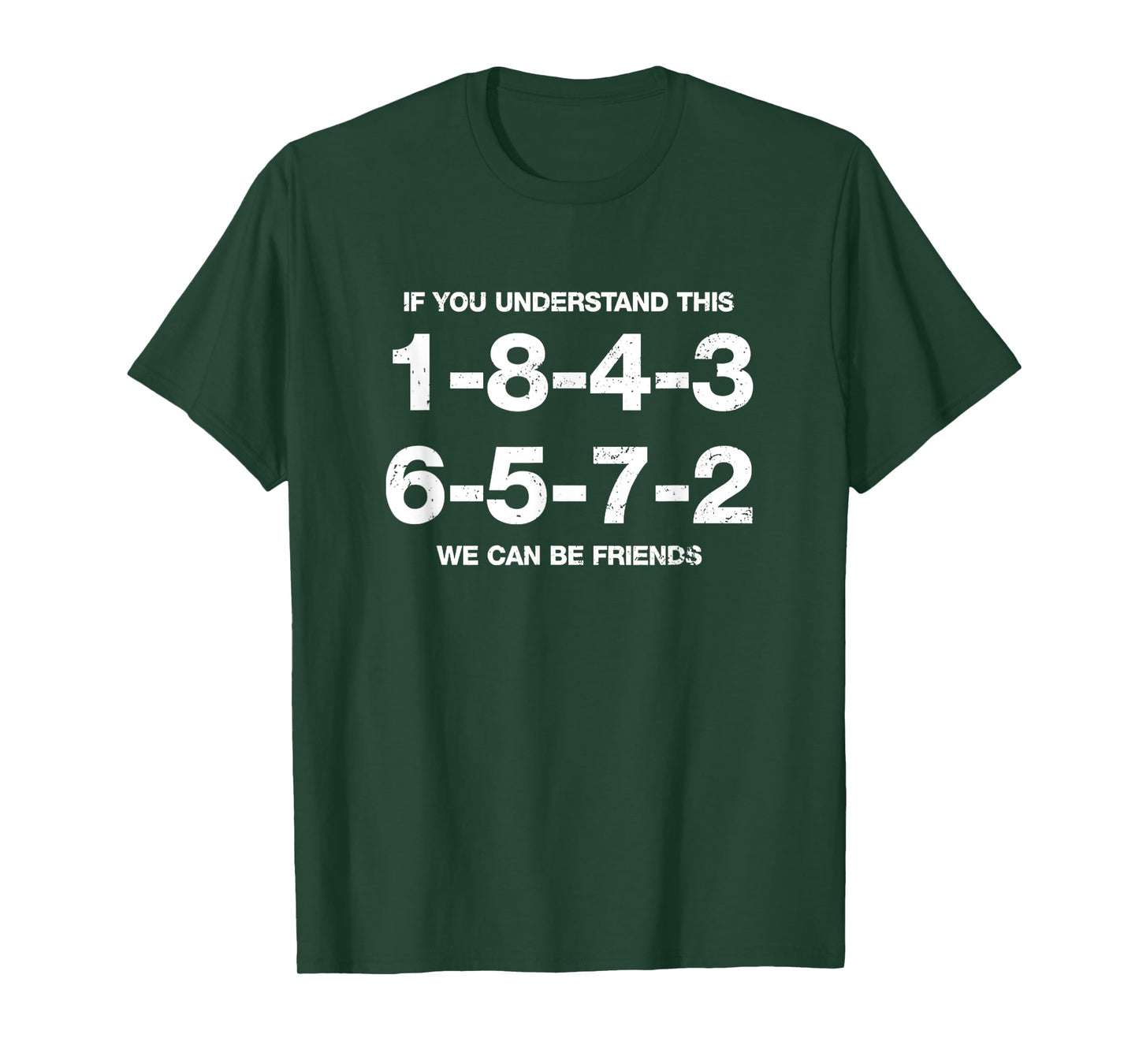 1 8 4 3 6 5 7 2 Firing Order Funny Offensive Car Engine T-Shirt