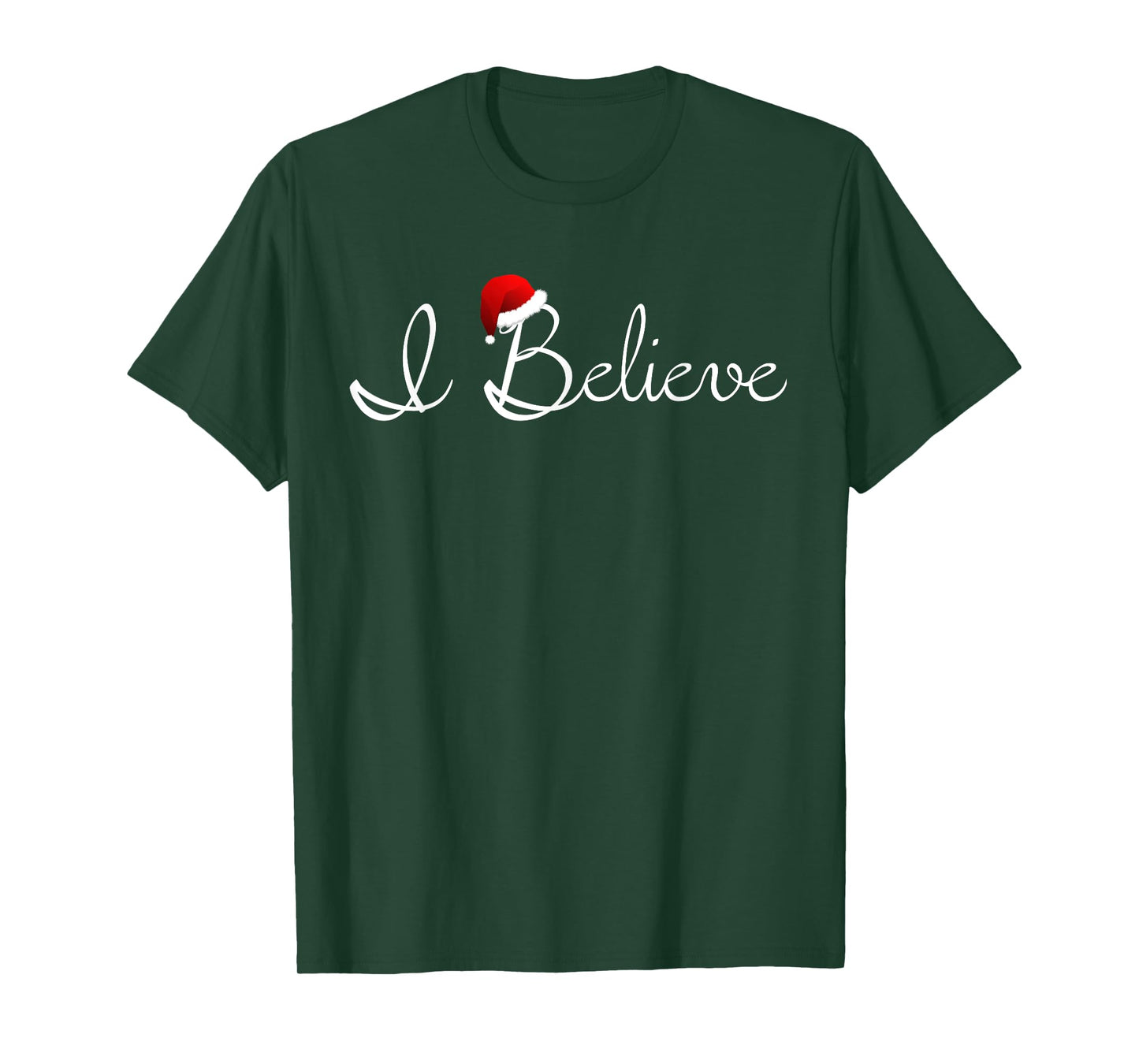 I Believe Christmas Shirt - Santa Magic Christmas T-Shirt T-Shirt