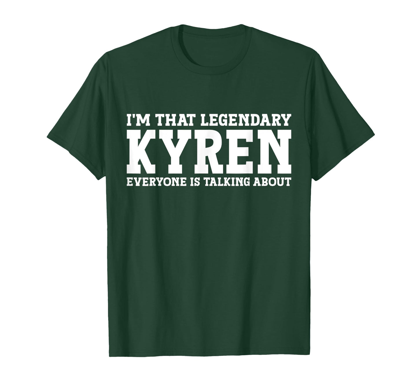 Kyren Personal Name First Name Funny Kyren T-Shirt