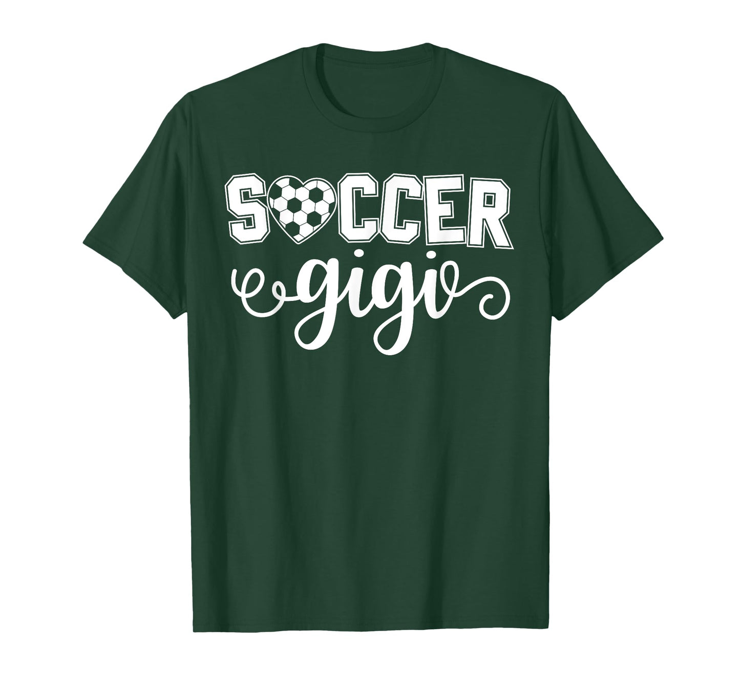 Soccer Gigi Grandma Sport Lover Birthday Mother's Day T-Shirt