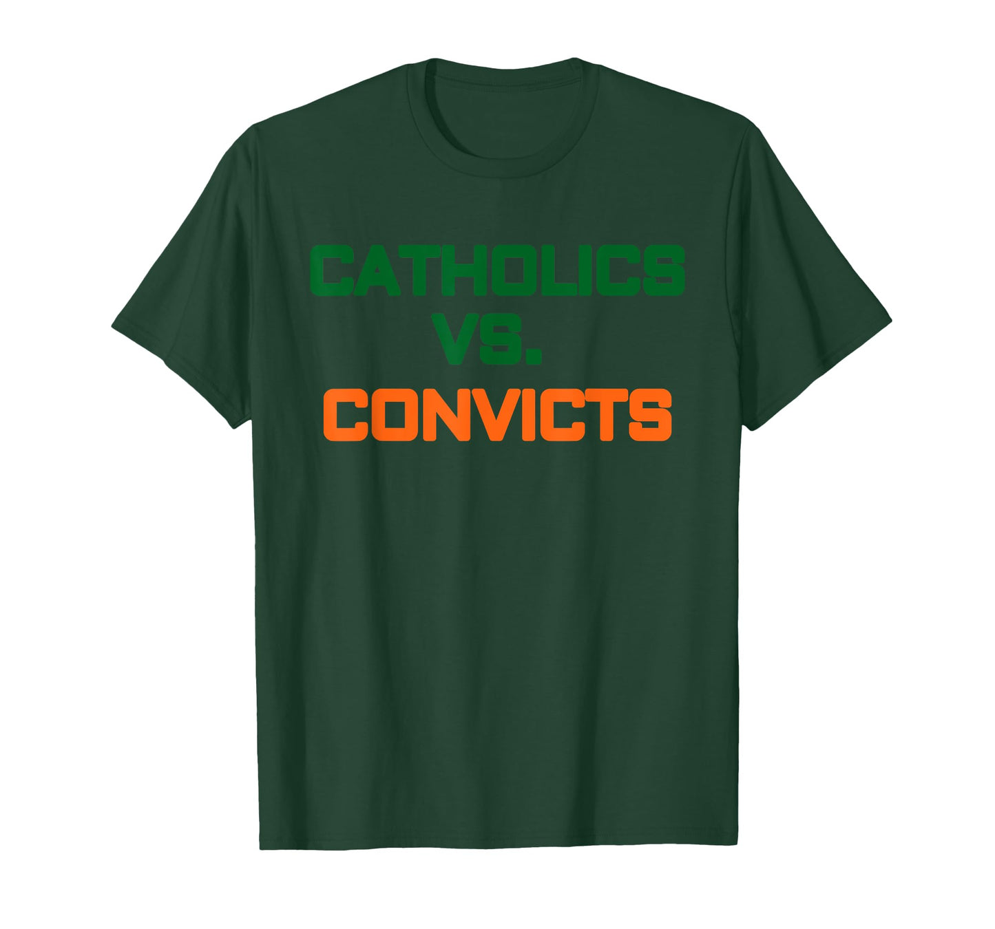 Catholics vs Convicts 1988 Shirt Vintage Football Fan Gift T-Shirt