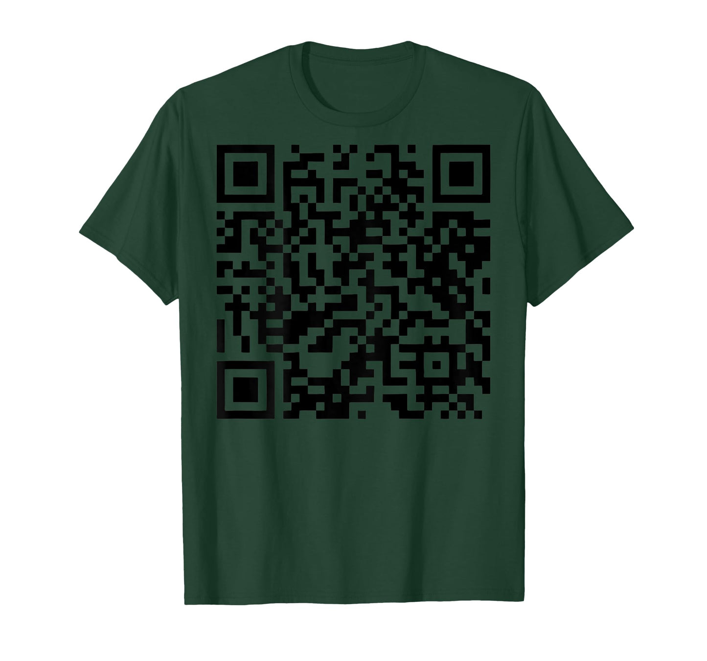 (On Back) Funny QR Don't Be A Little Btch Code Saying Quote T-Shirt