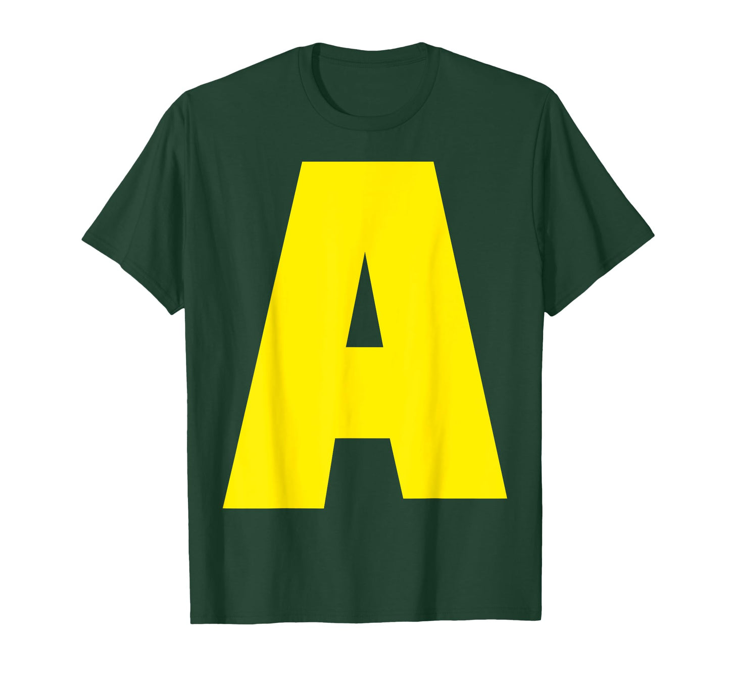"A" Letter Chipmunk Group Matching Funny Halloween Letter A T-Shirt