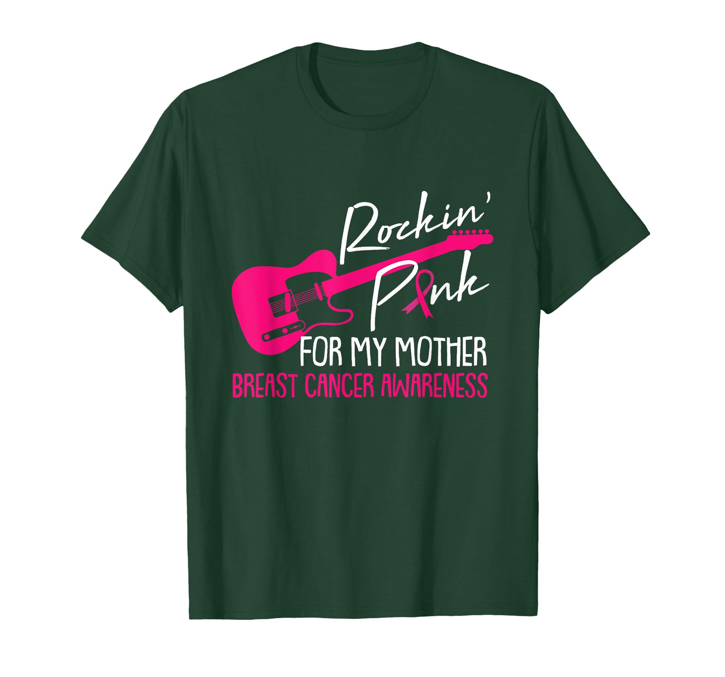 For My Mother Breast Cancer Awareness Pink Ribbon Warrior T-Shirt