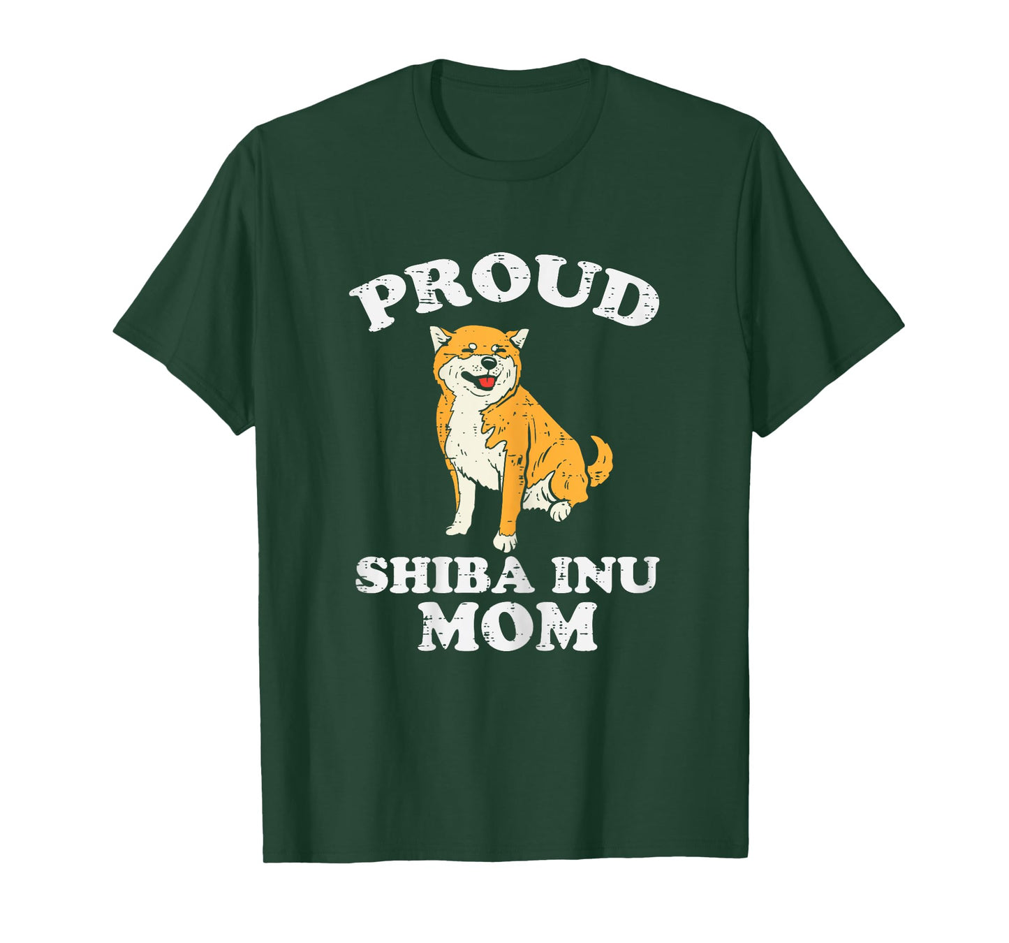 Proud Shiba Inu Mom Kawaii Japanese Dog Akita Women Gift T-Shirt