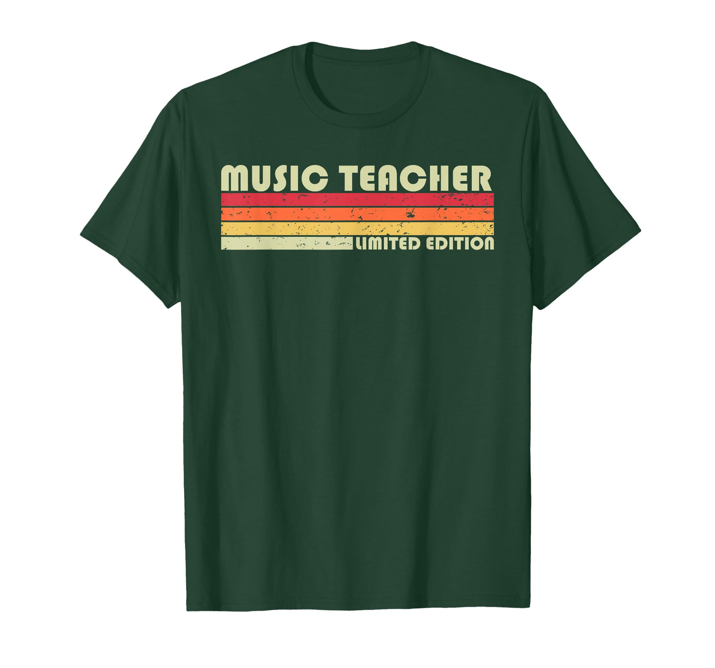 MUSIC TEACHER Funny Job Title Profession Birthday Worker Men Women Girls Kids T-Shirt
