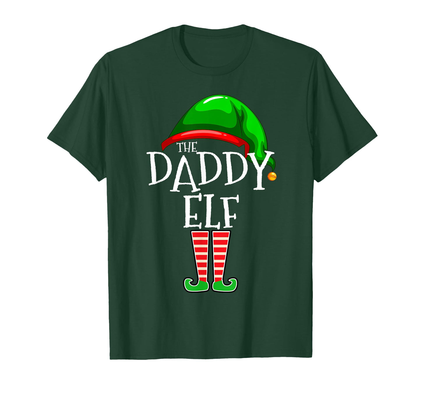 Daddy Elf Family Matching Group Christmas T-Shirt