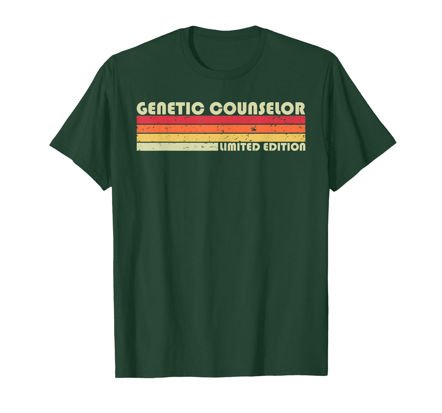 GENETIC COUNSELOR Funny Job Title Profession Birthday Worker T-Shirt