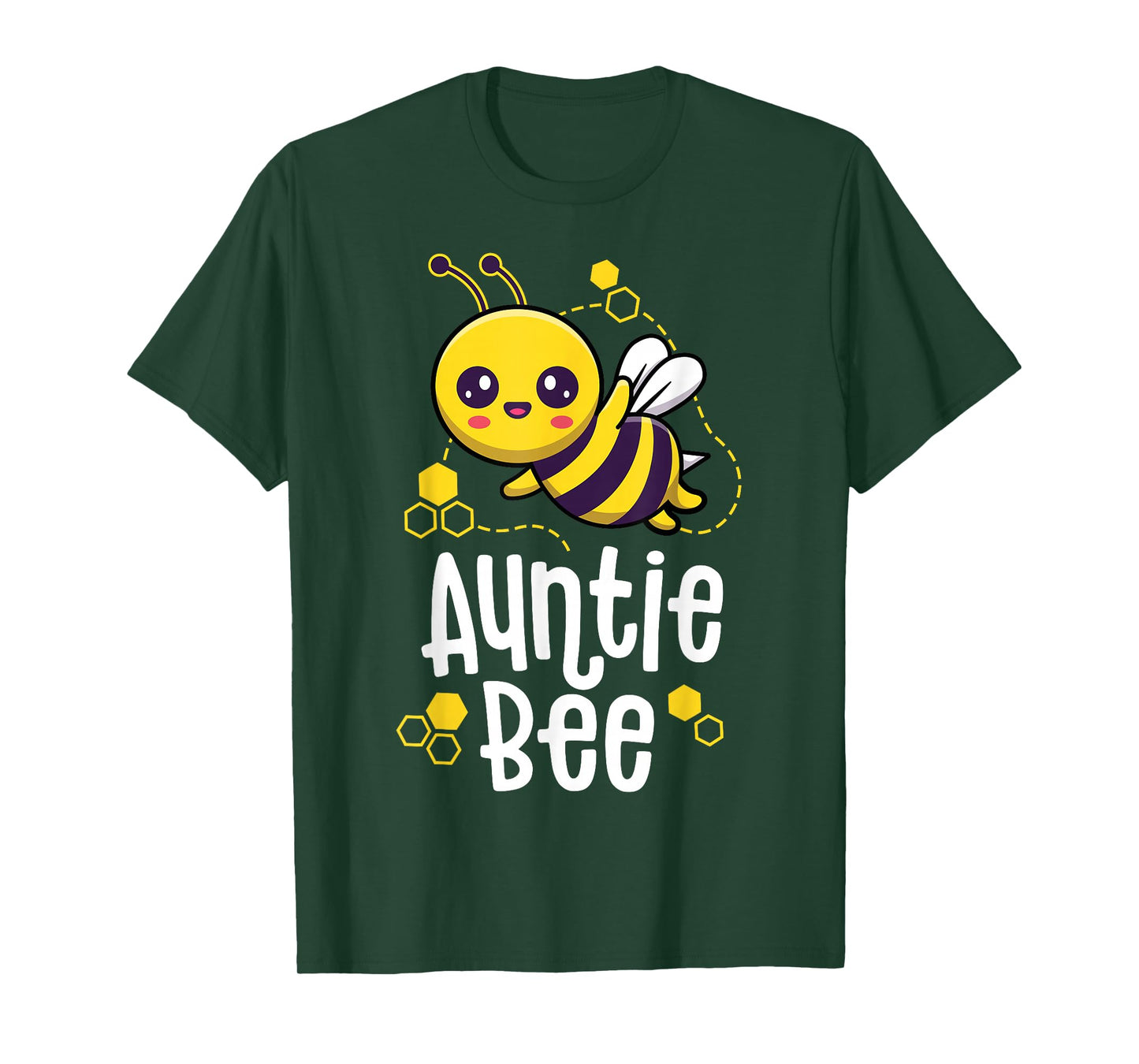 Family Bee Shirts Auntie Aunt Birthday First Bee Day Outfit T-Shirt