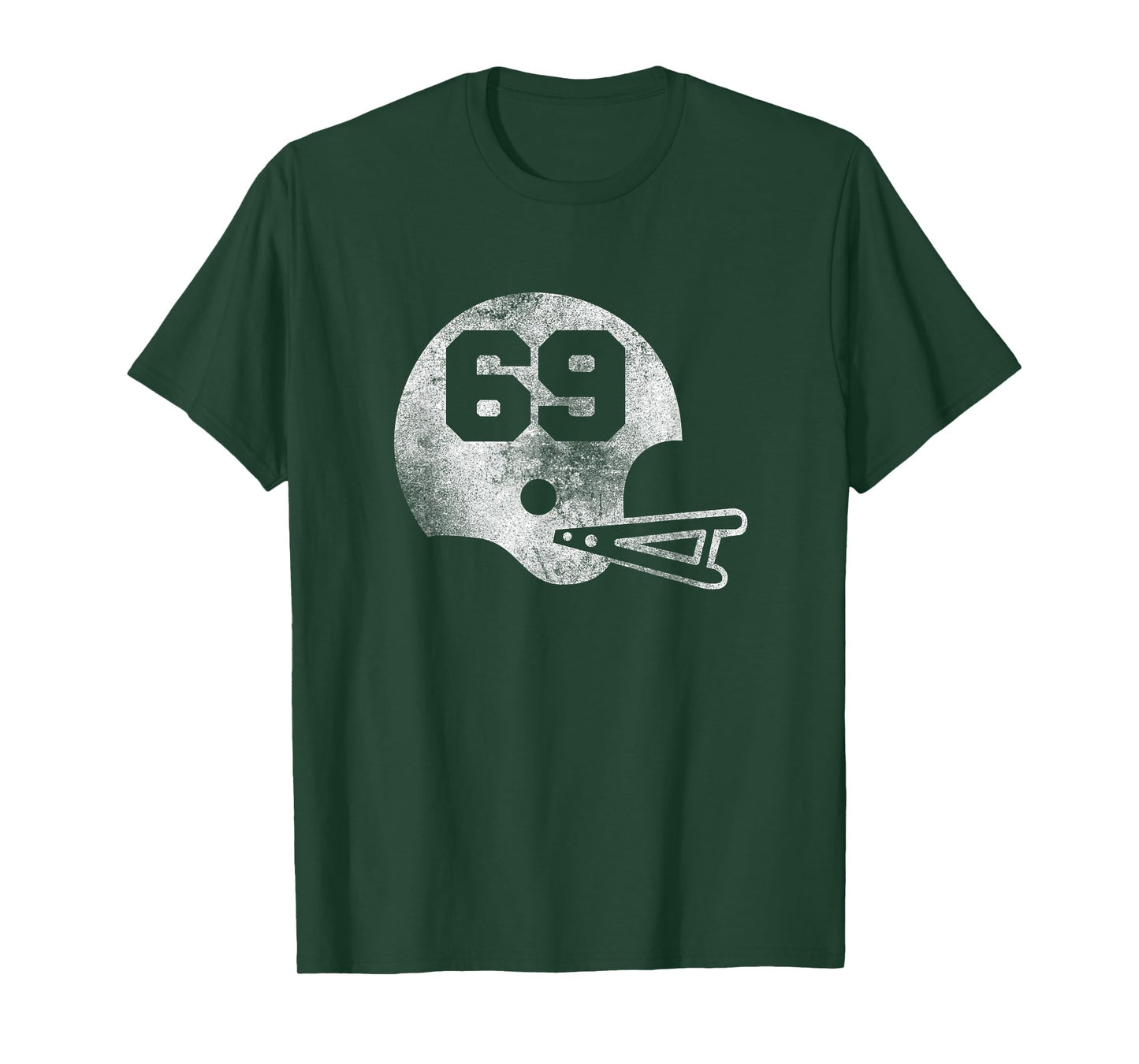 Vintage Football Jersey Number 69 T-Shirt Player Number T-Shirt