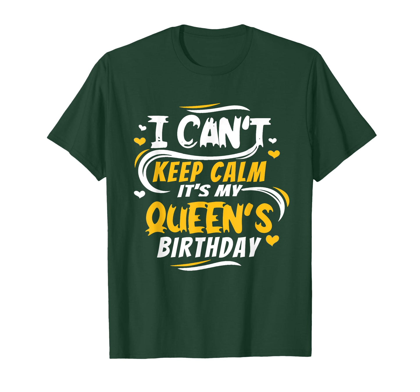 husband wife birthday shirt Gift Its My Queen's Birthday T-Shirt