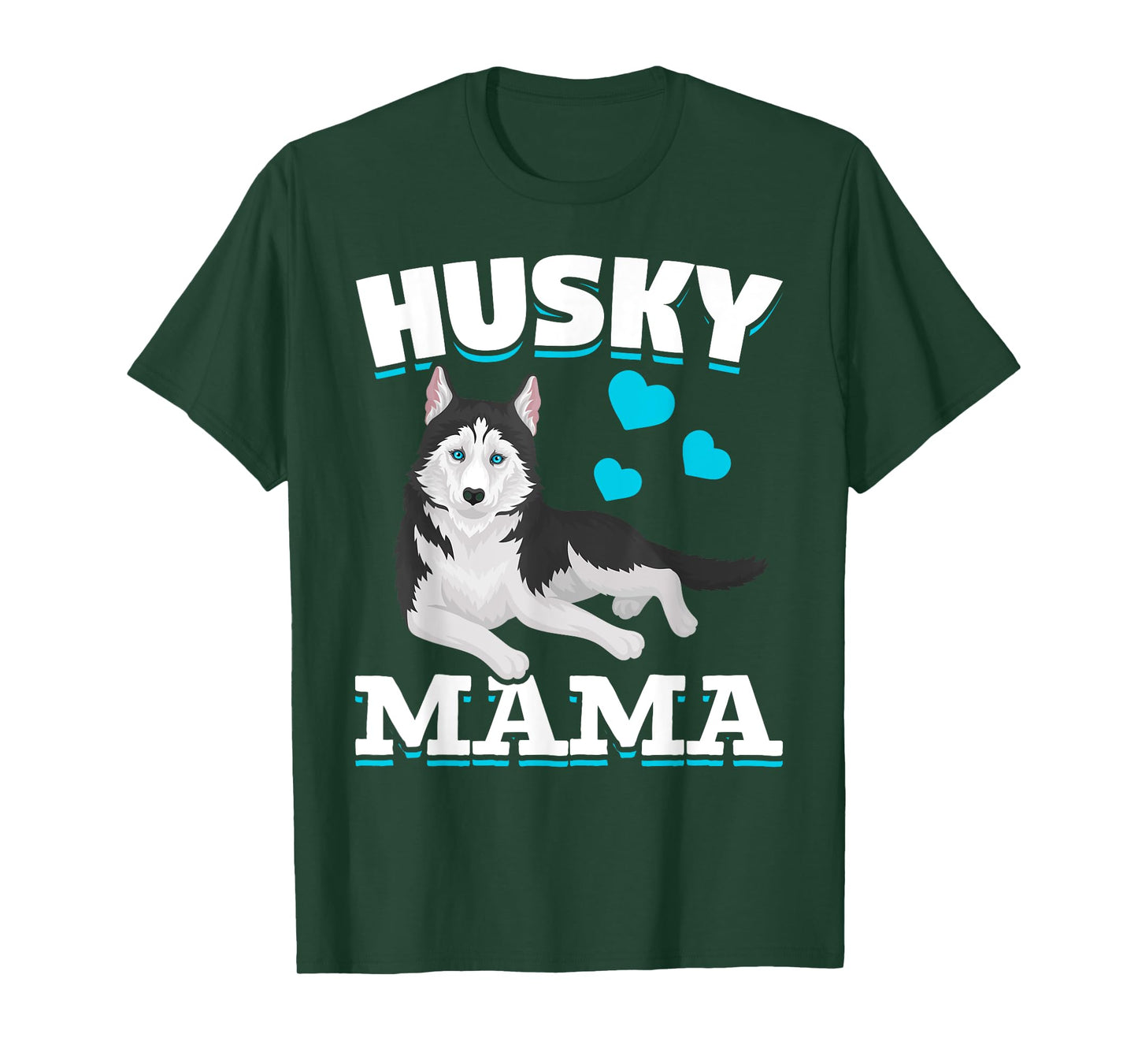 Husky Mama Animal Pet Mom Mothers Day Dog Lover Husky Men Women Kids T-Shirt