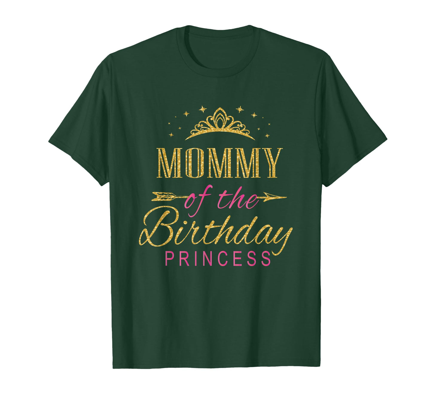 Mommy Of The Birthday Princess Girls Party T-Shirt