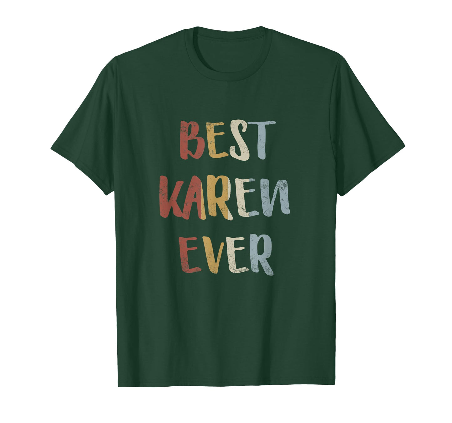Best Karen Ever Retro Vintage First Name Gift T-Shirt