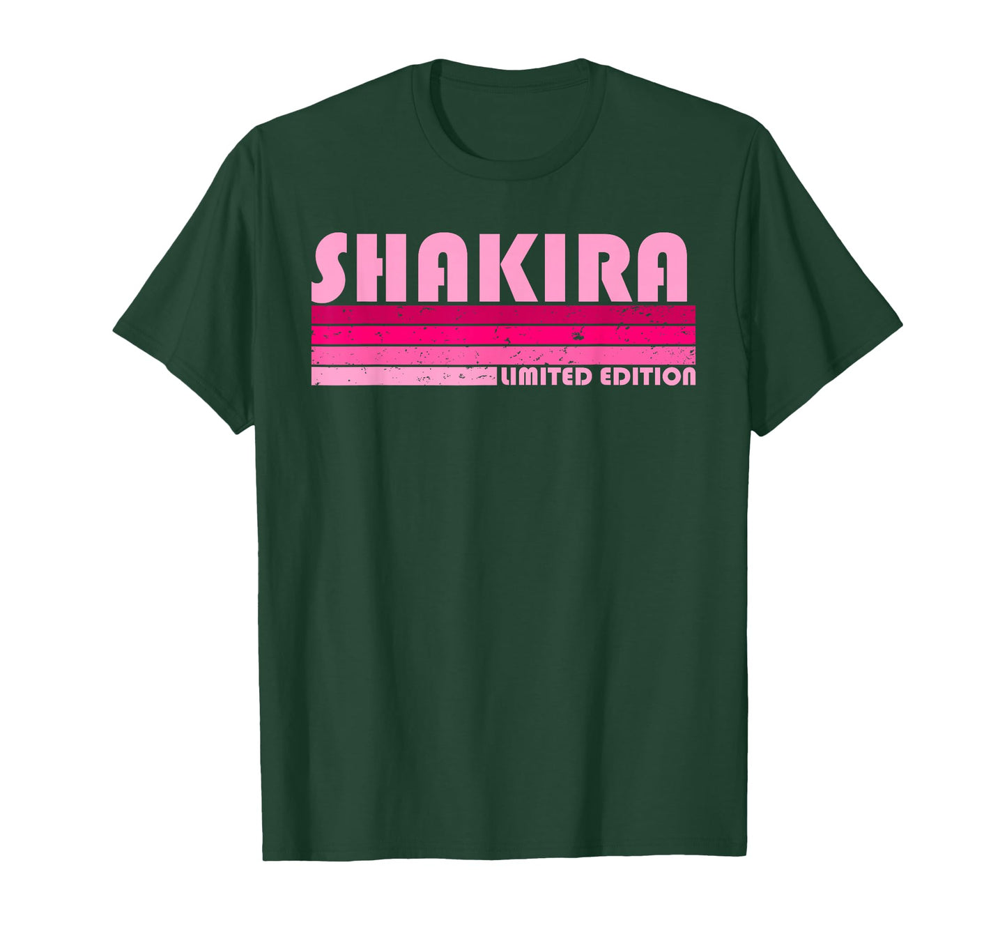 SHAKIRA Name Personalized Retro Vintage 80s 90s Birthday T-Shirt