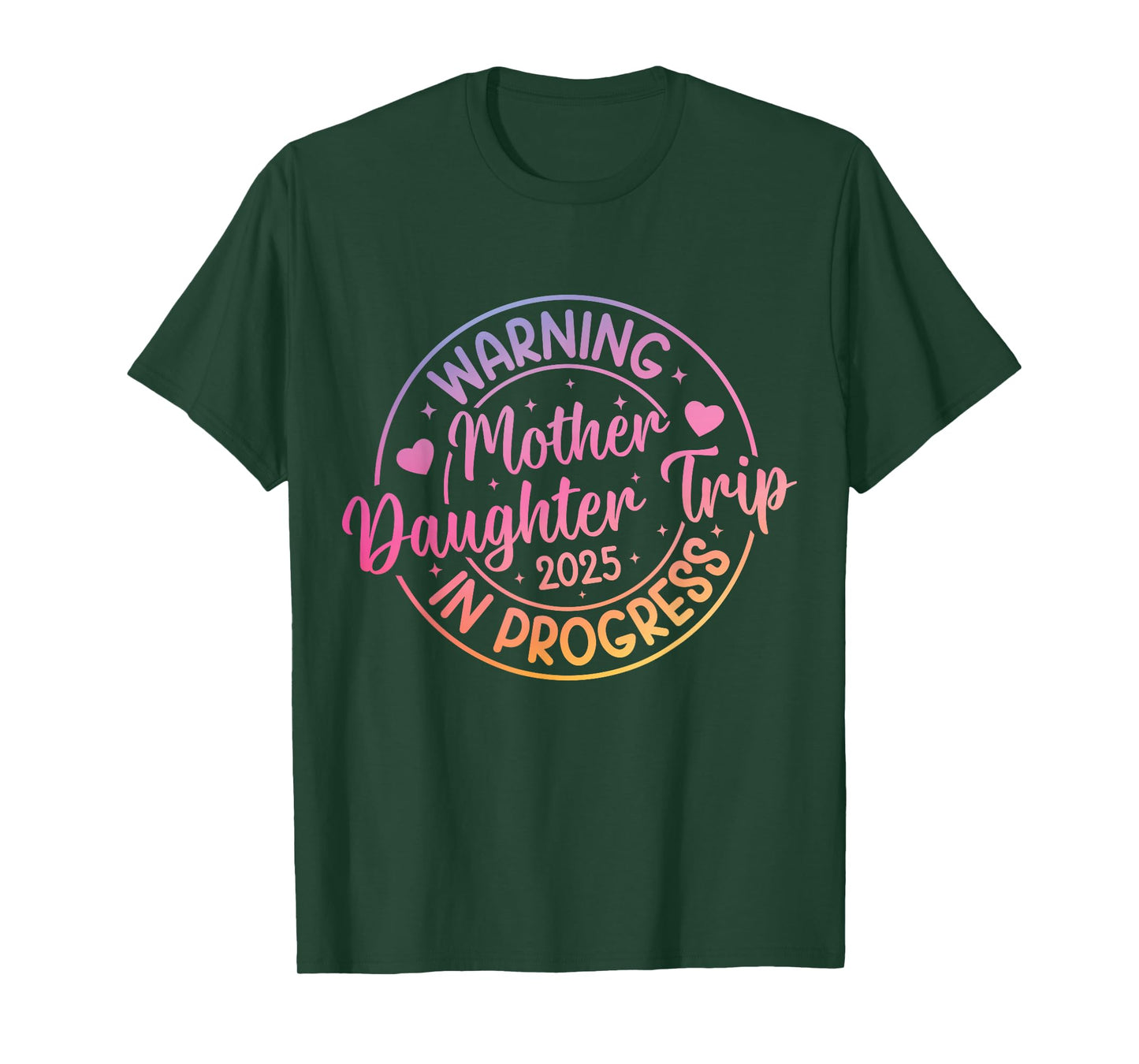 Mother Daughter Trip 2025 Summer Vacation Matching T-Shirt