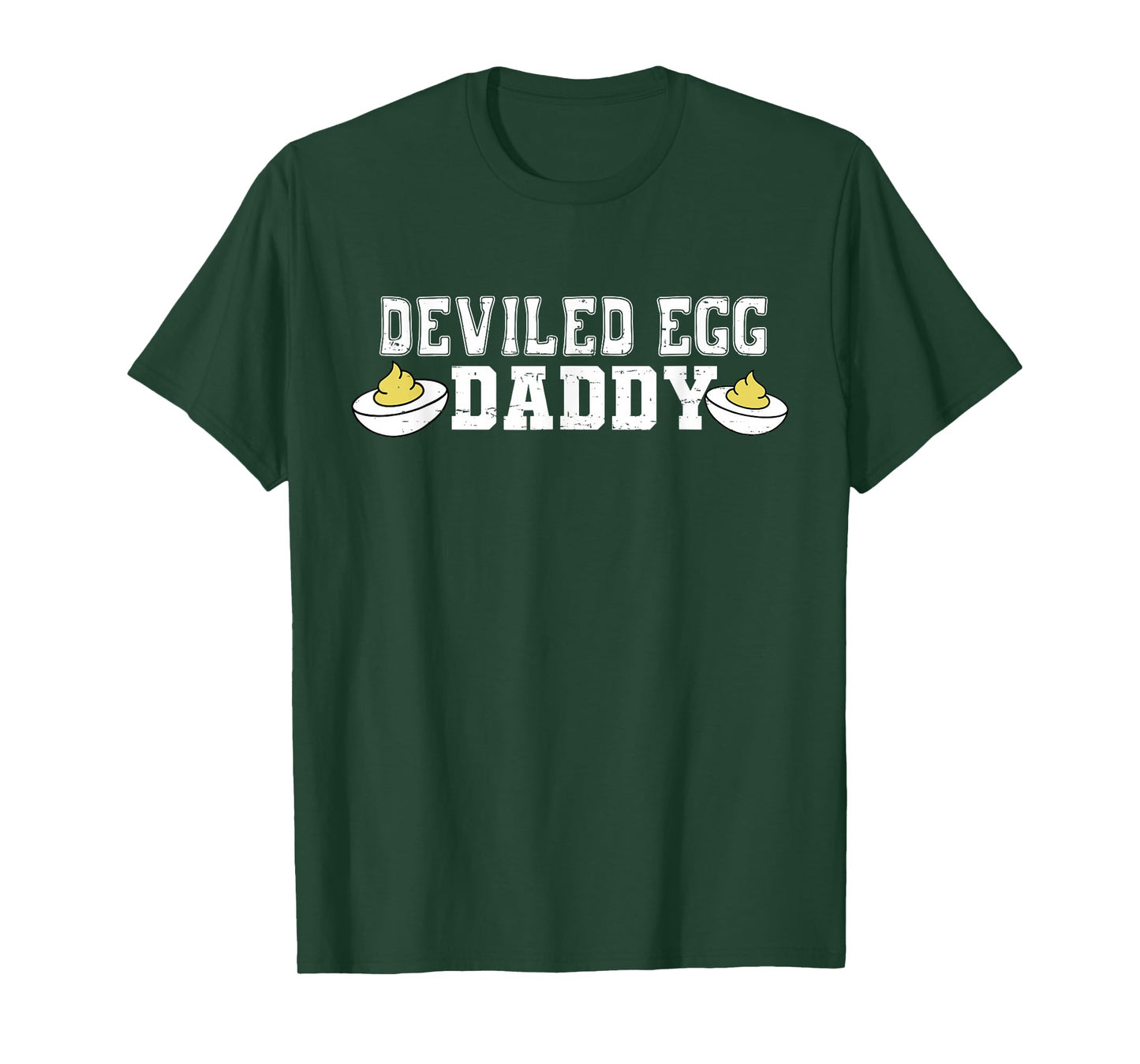 Retro Deviled Egg Daddy Funny Thanksgiving Fathers Day T-Shirt