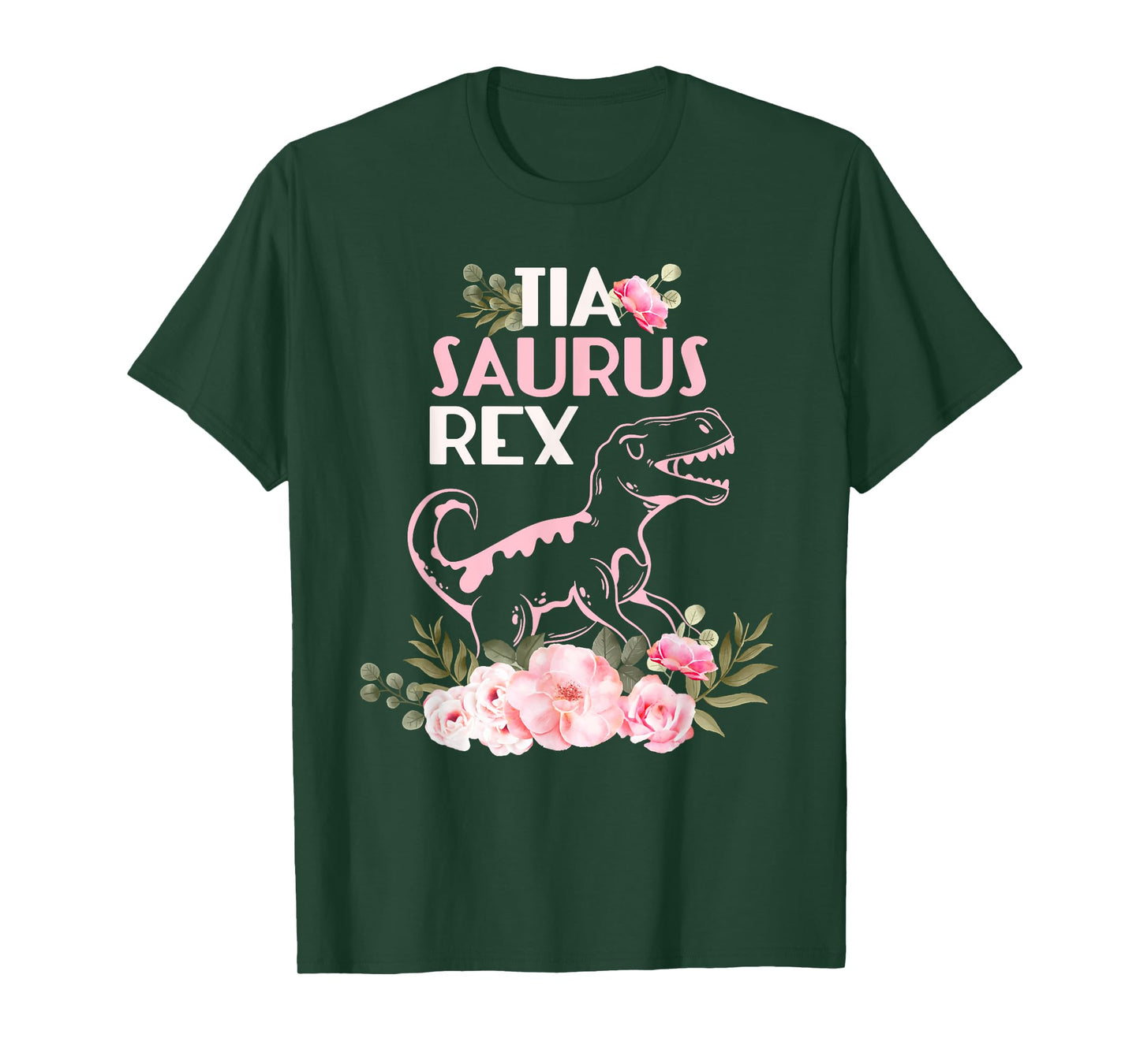 Funny Spanish Mother's Day, Auntie Gift gift | Tia Saurus Re T-Shirt
