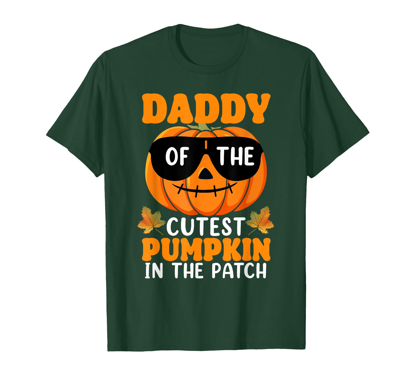 Daddy Of The Cutest Pumpkin In The Patch Halloween T-Shirt
